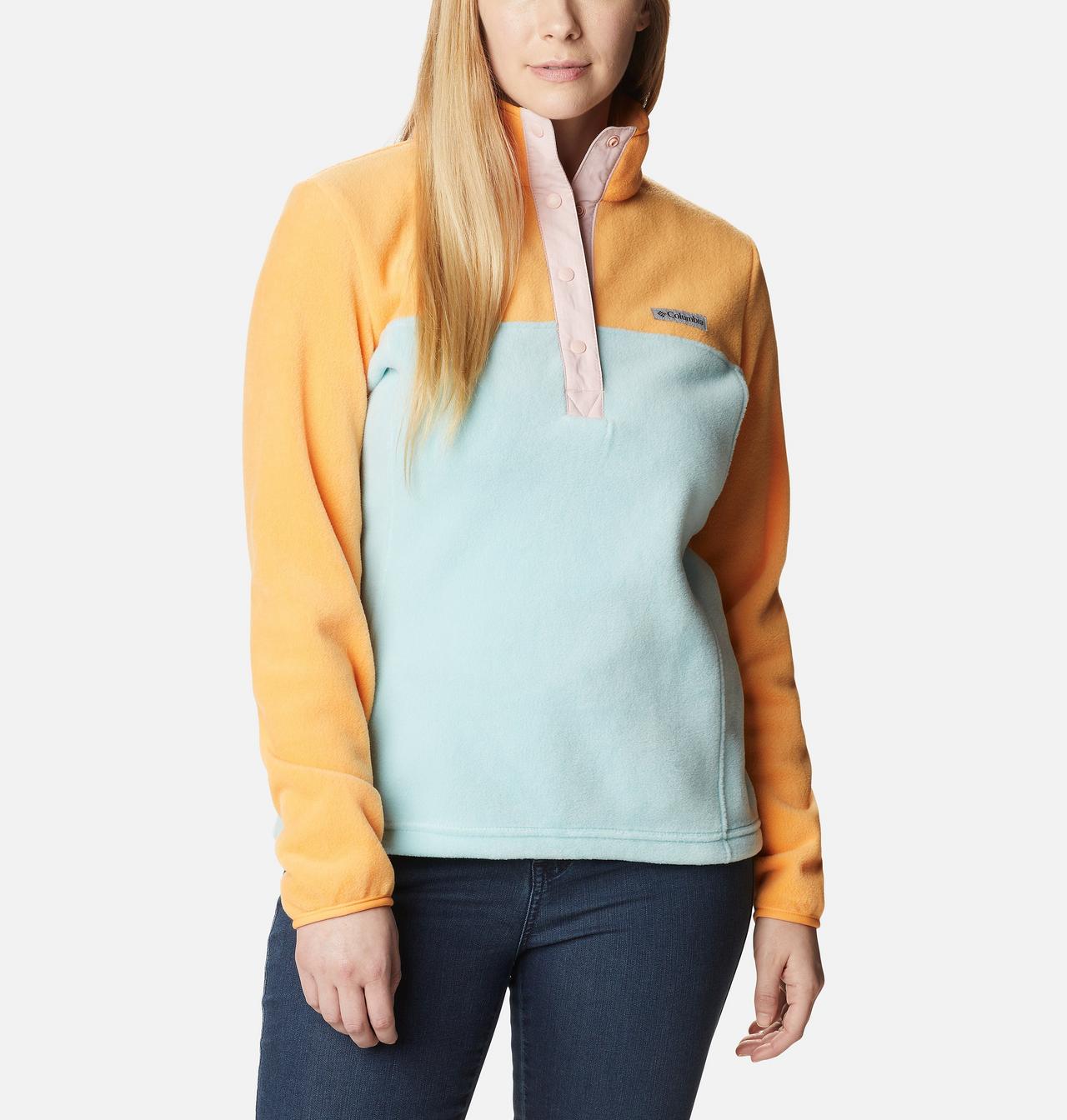 Women's Benton Springs™ Half Snap Fleece Pullover - Petite 5