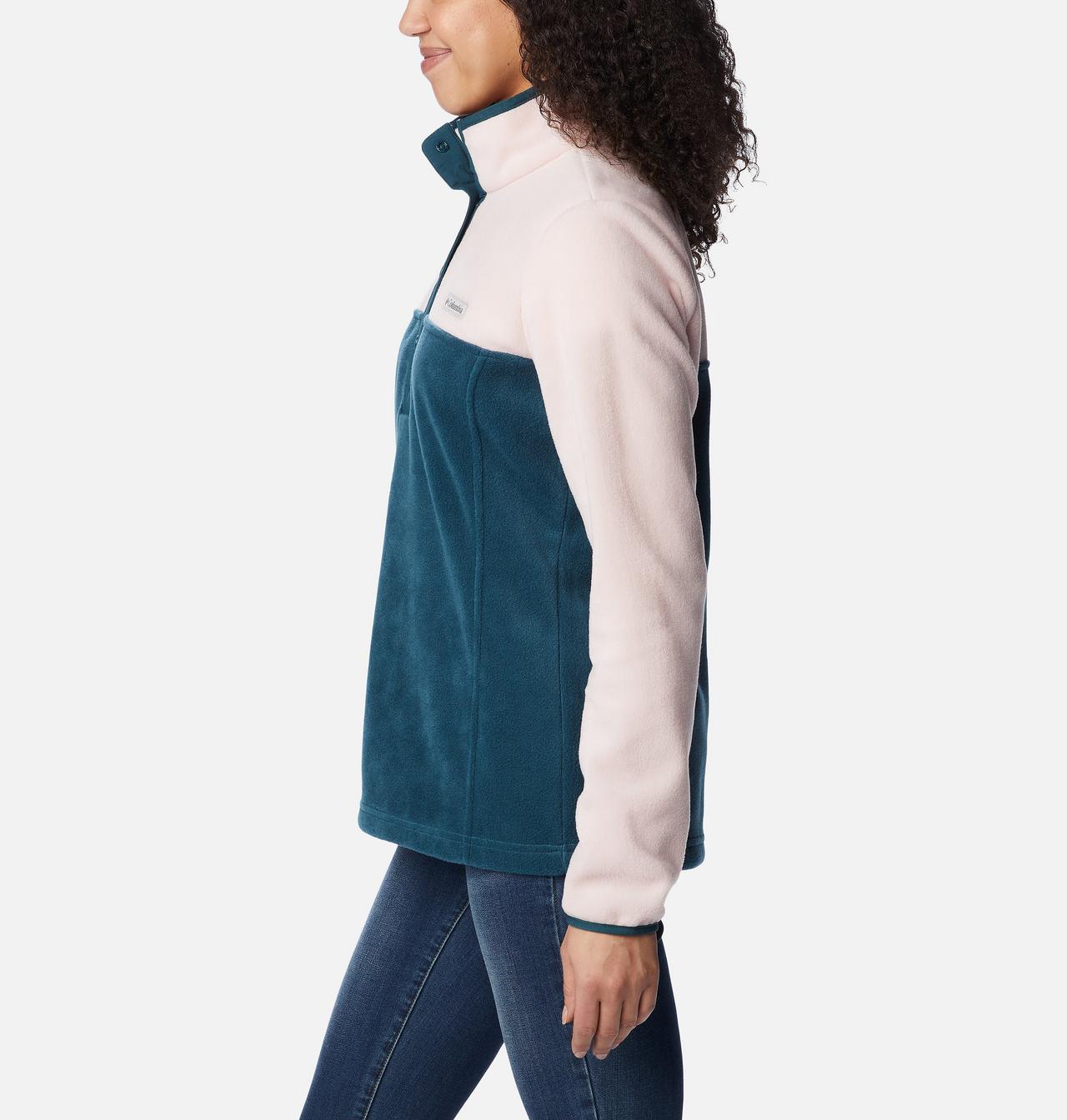 Women's Benton Springs™ Half Snap Fleece Pullover - Petite 3