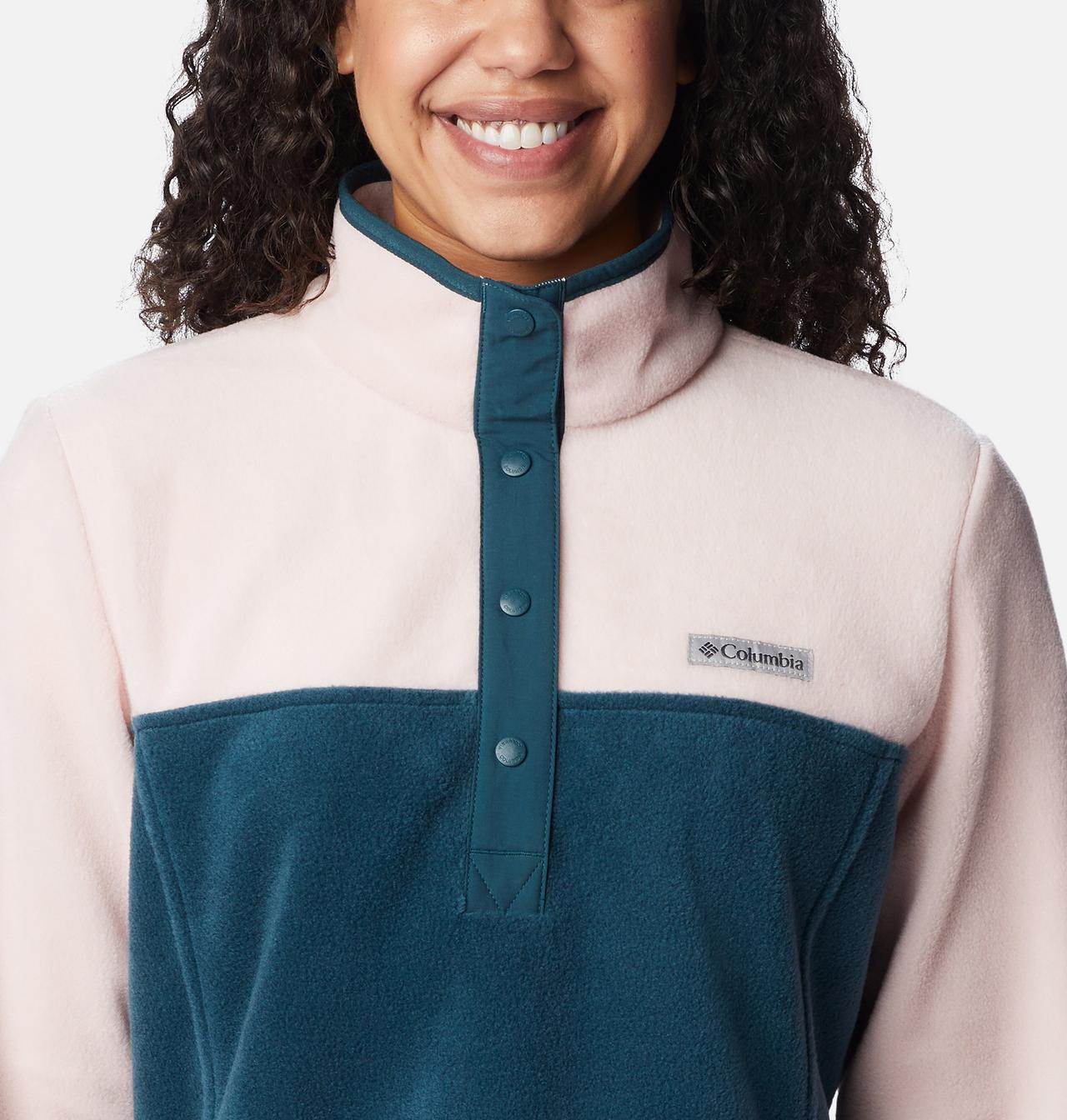 Women's Benton Springs™ Half Snap Fleece Pullover - Petite 4
