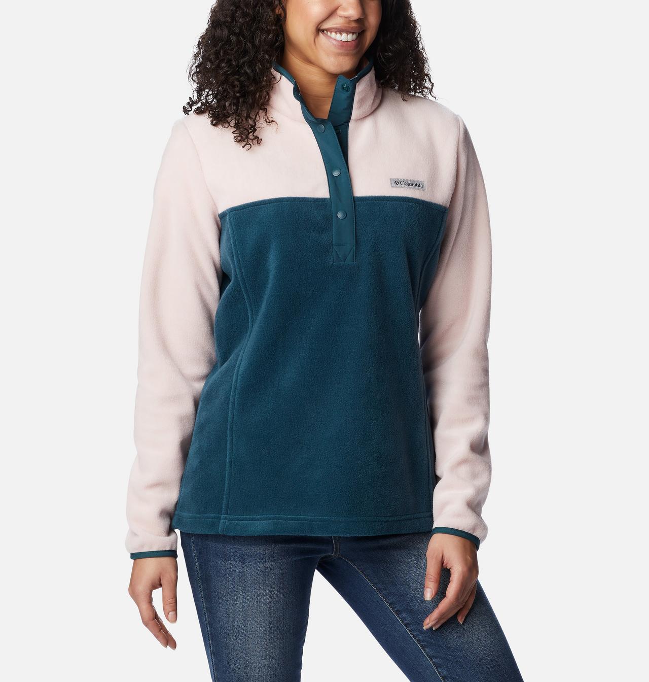 Women's Benton Springs™ Half Snap Fleece Pullover - Petite 5