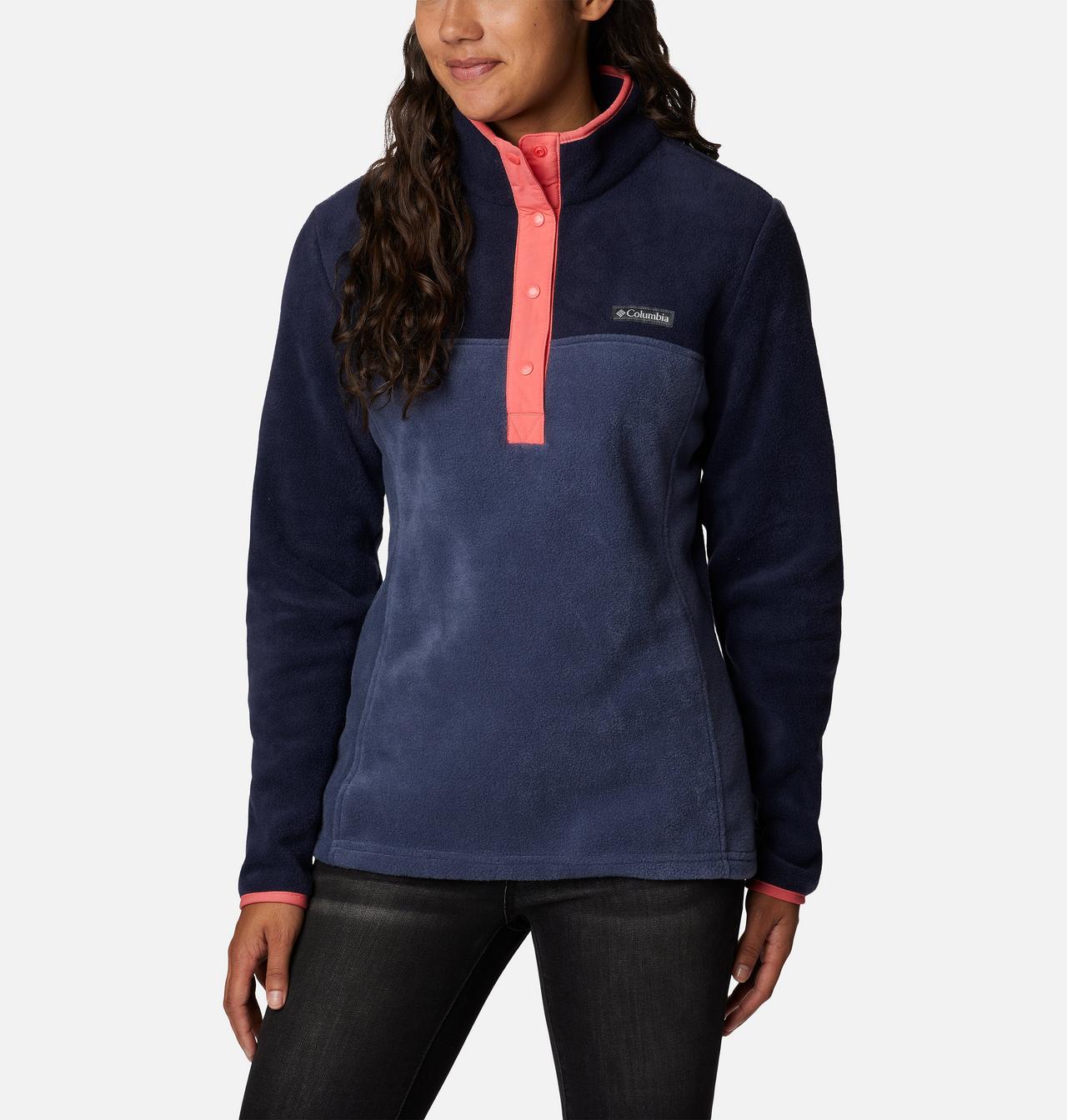 Women's Benton Springs™ Half Snap Fleece Pullover - Petite 5