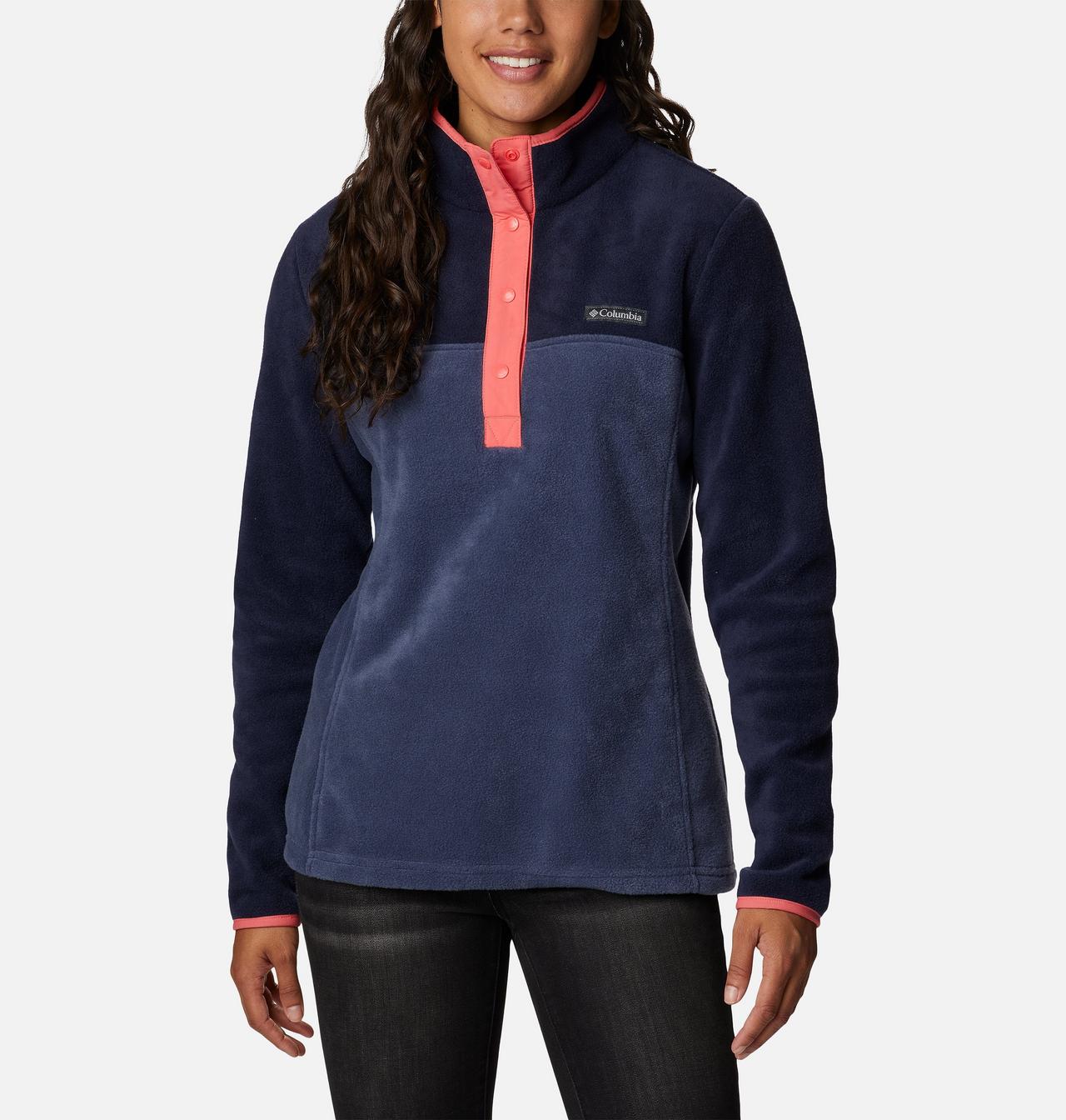 Women's Benton Springs™ Half Snap Fleece Pullover - Petite 1