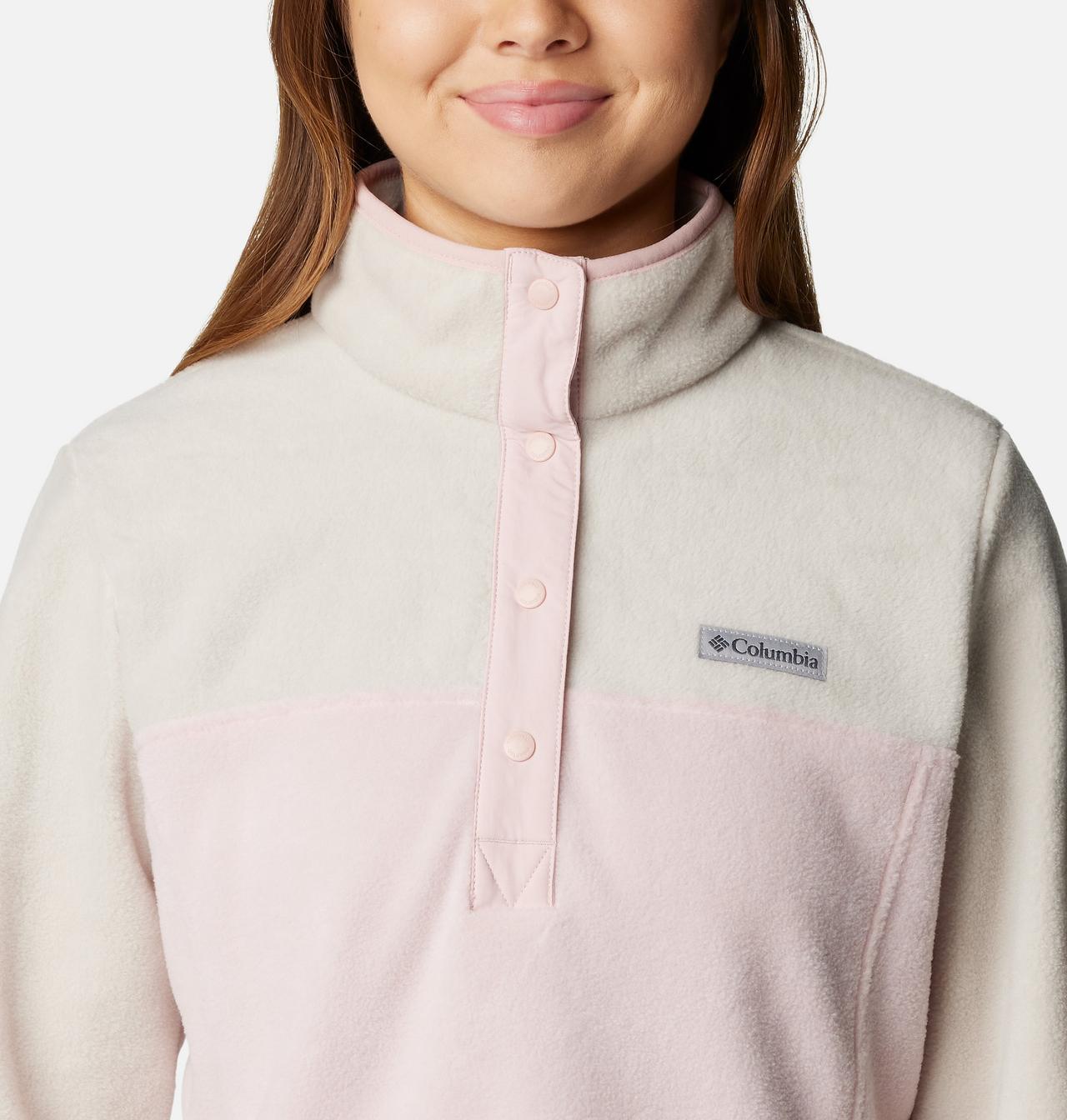 Women's Benton Springs™ Half Snap Fleece Pullover - Petite 4