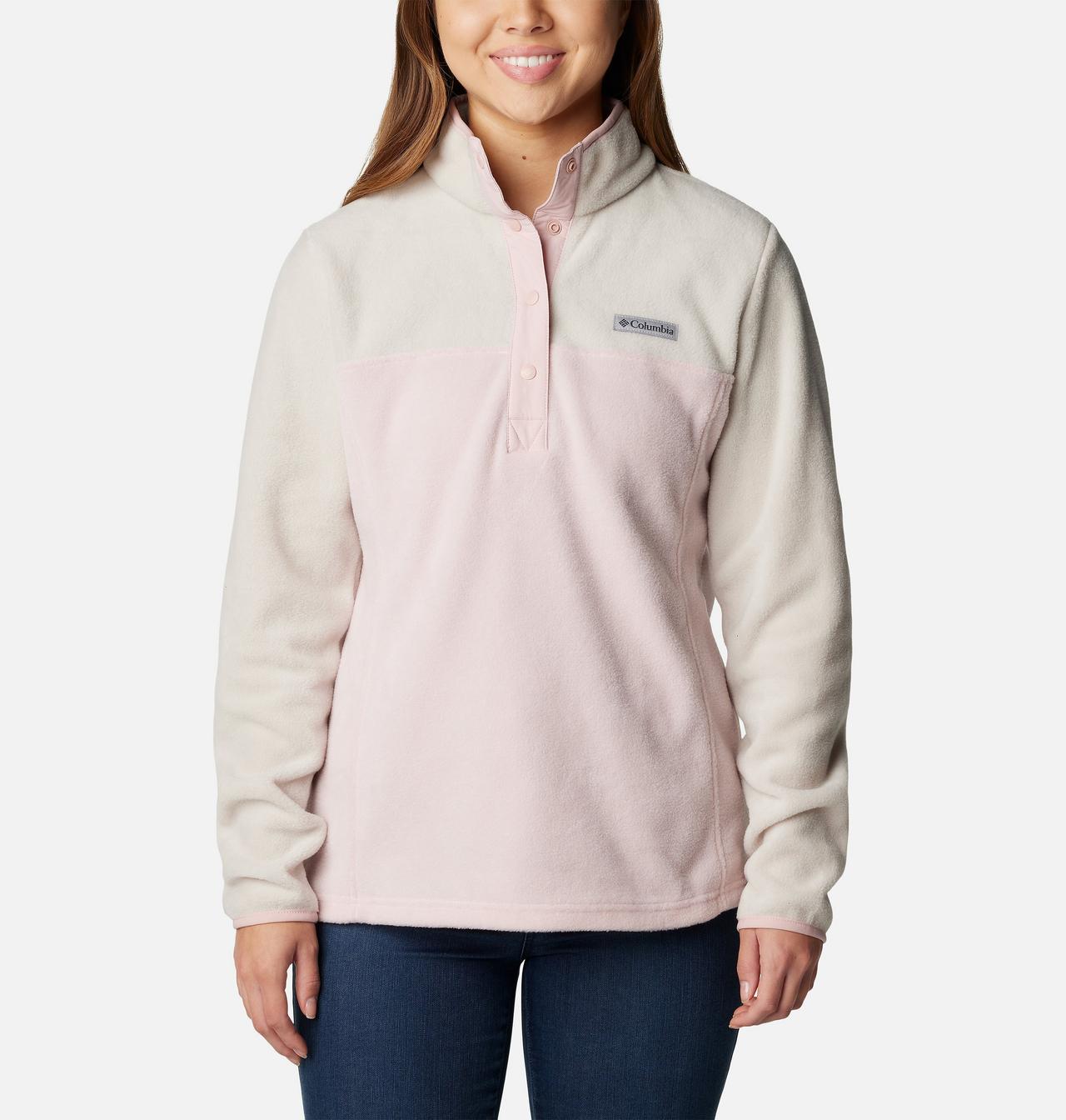 Women's Benton Springs™ Half Snap Fleece Pullover - Petite 1