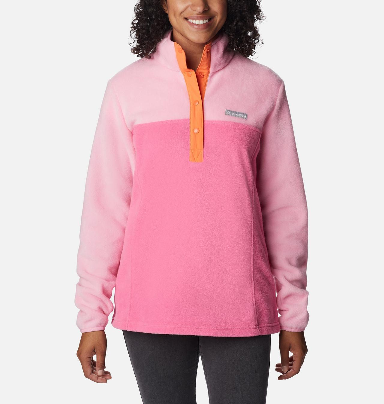 Women's Benton Springs™ Half Snap Fleece Pullover - Petite 1