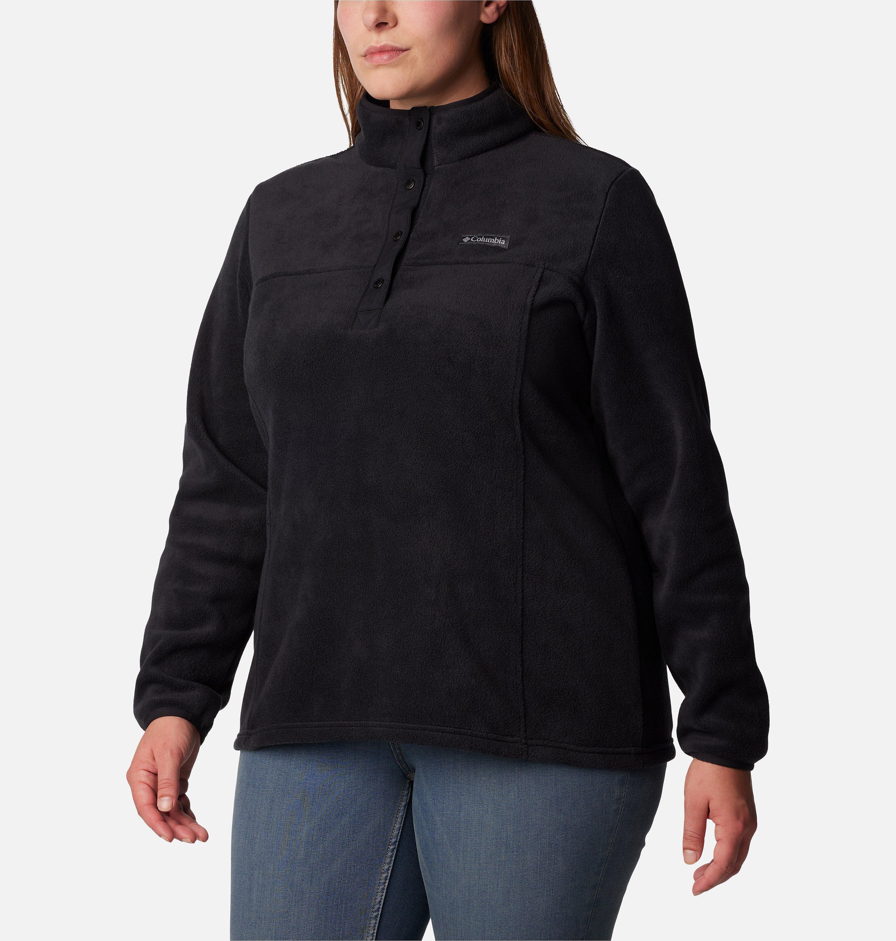 Women's Benton Springs Half Snap Fleece Pullover - Plus Size 5