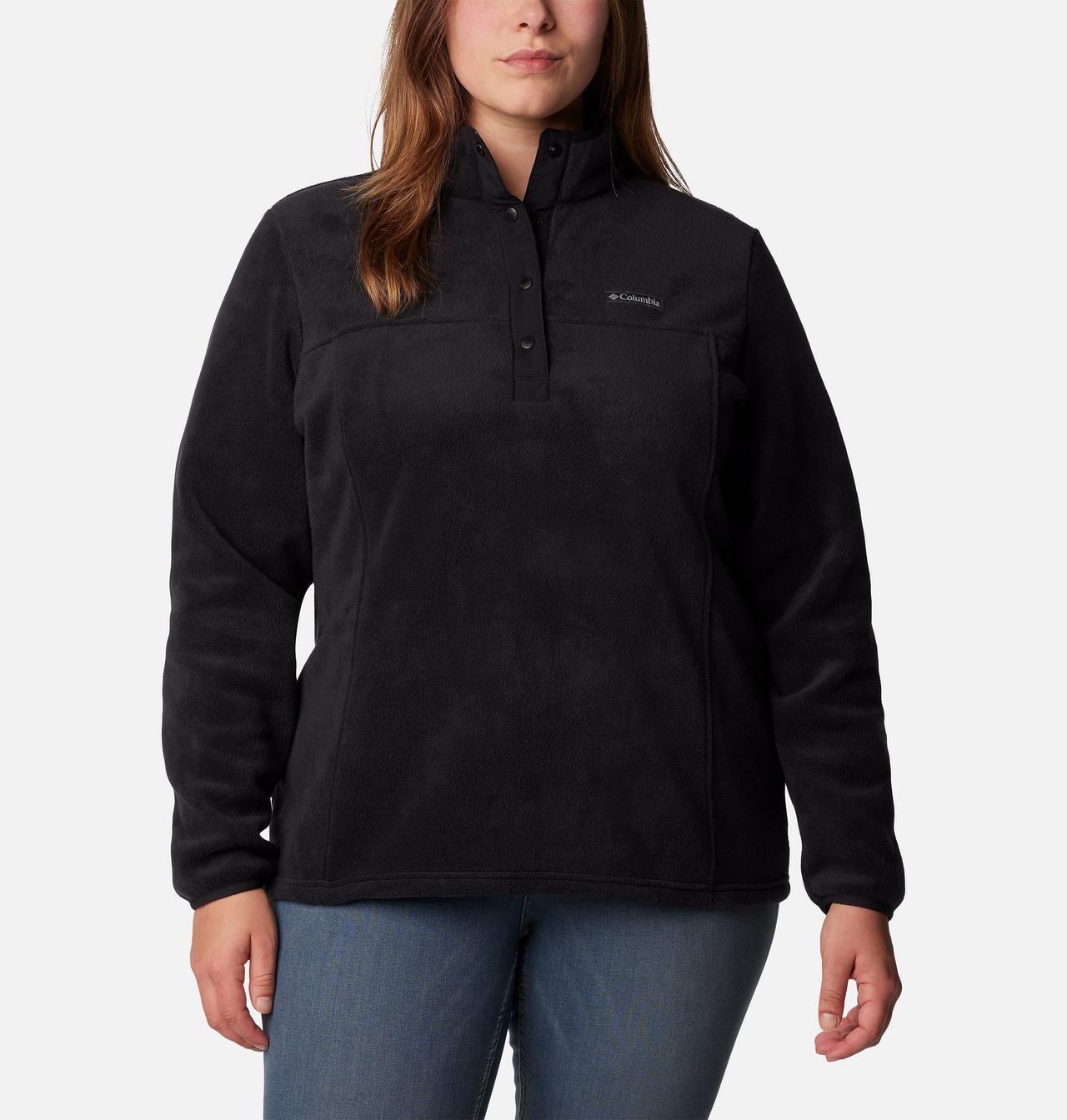 Women's Benton Springs™ Half Snap Fleece Pullover - Plus Size 1