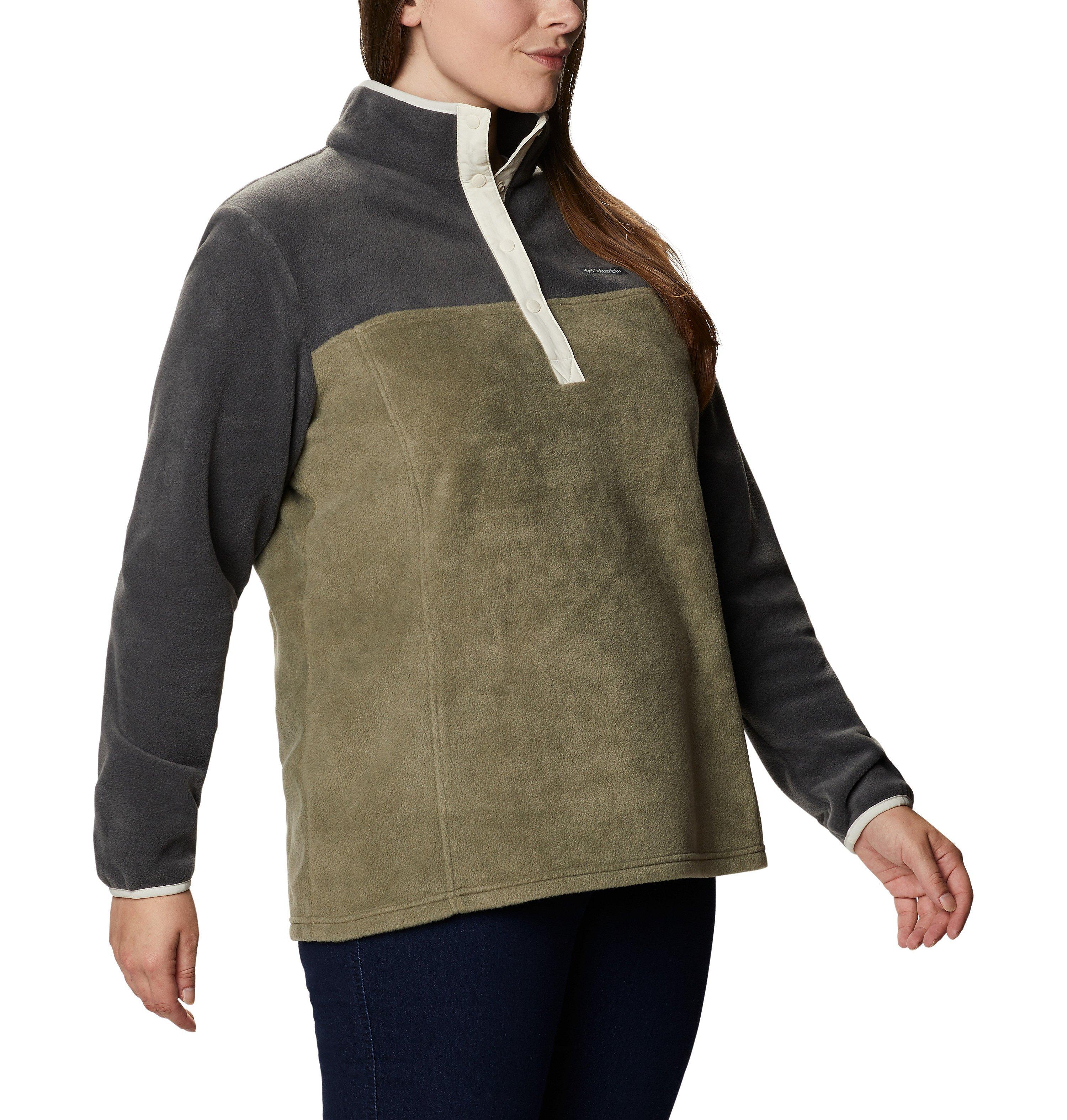 Women's Benton Springs Half Snap Fleece Pullover - Plus Size 5