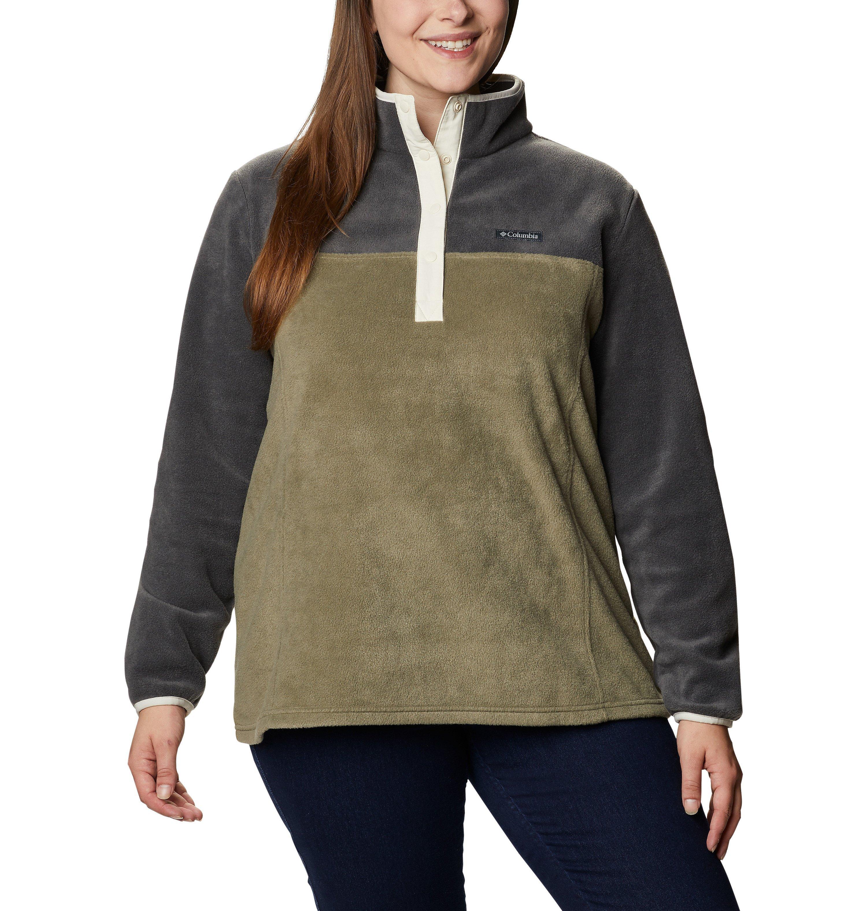 Women's Benton Springs Half Snap Fleece Pullover - Plus Size 1