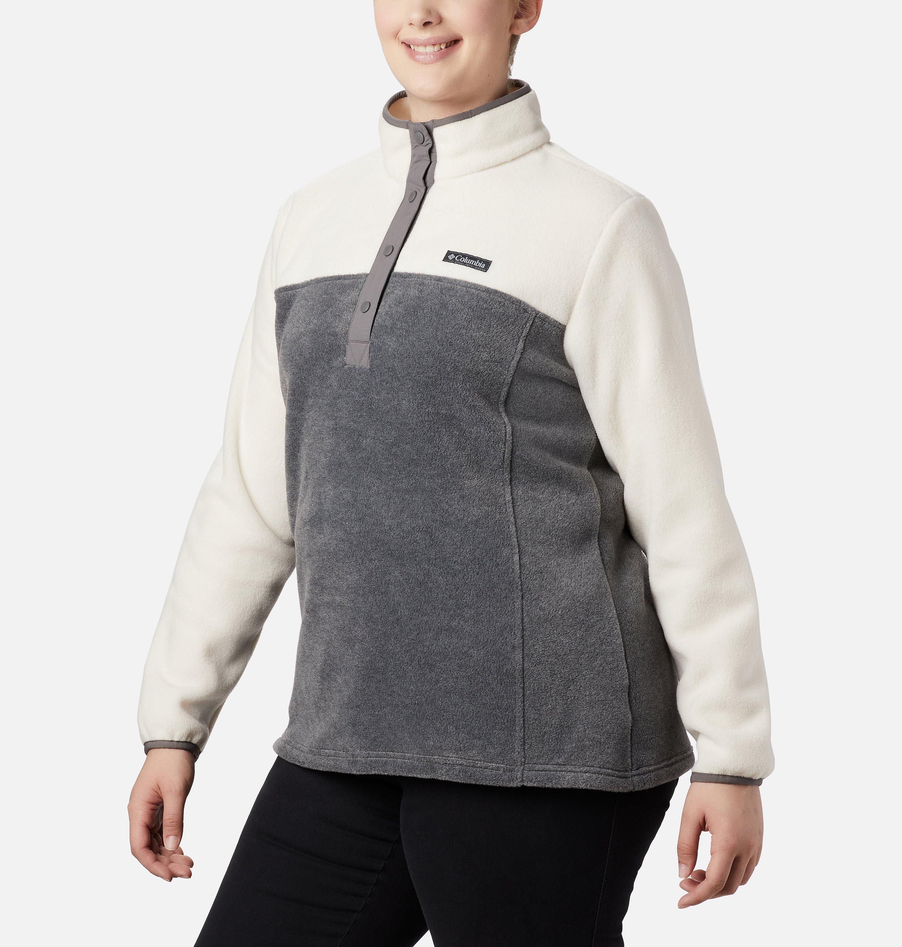 Women's Benton Springs Half Snap Fleece Pullover - Plus Size 5