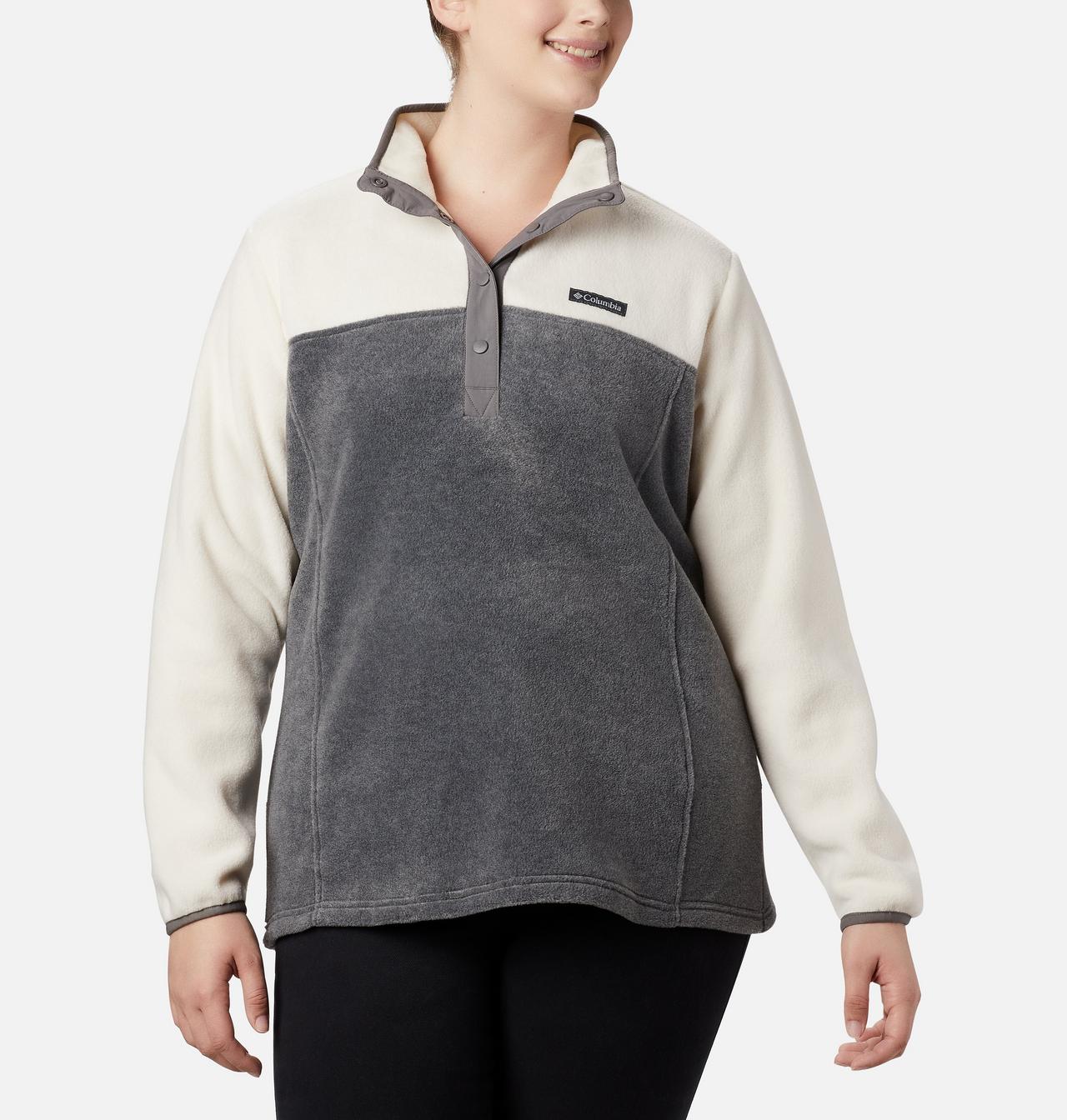Women's Benton Springs™ Half Snap Fleece Pullover - Plus Size 1