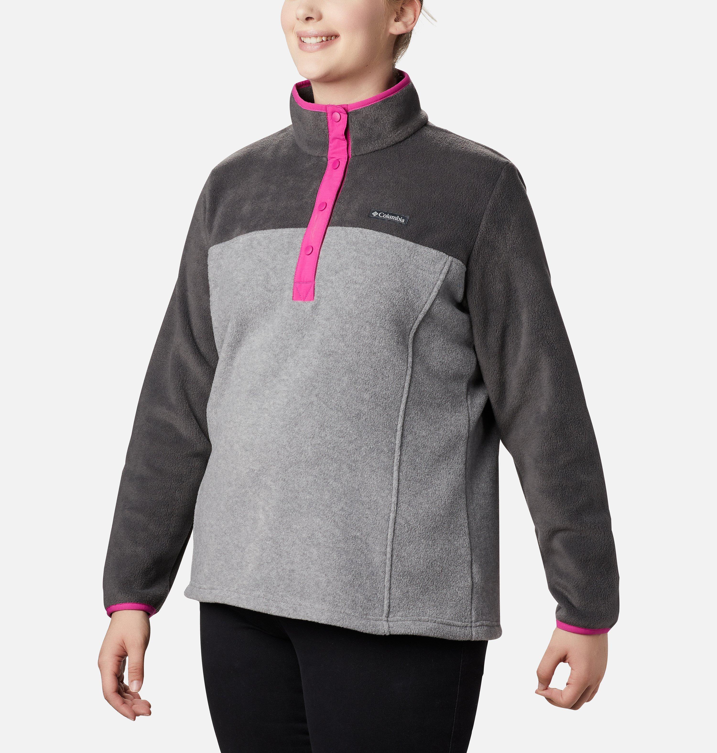 Women's Benton Springs Half Snap Fleece Pullover - Plus Size 4
