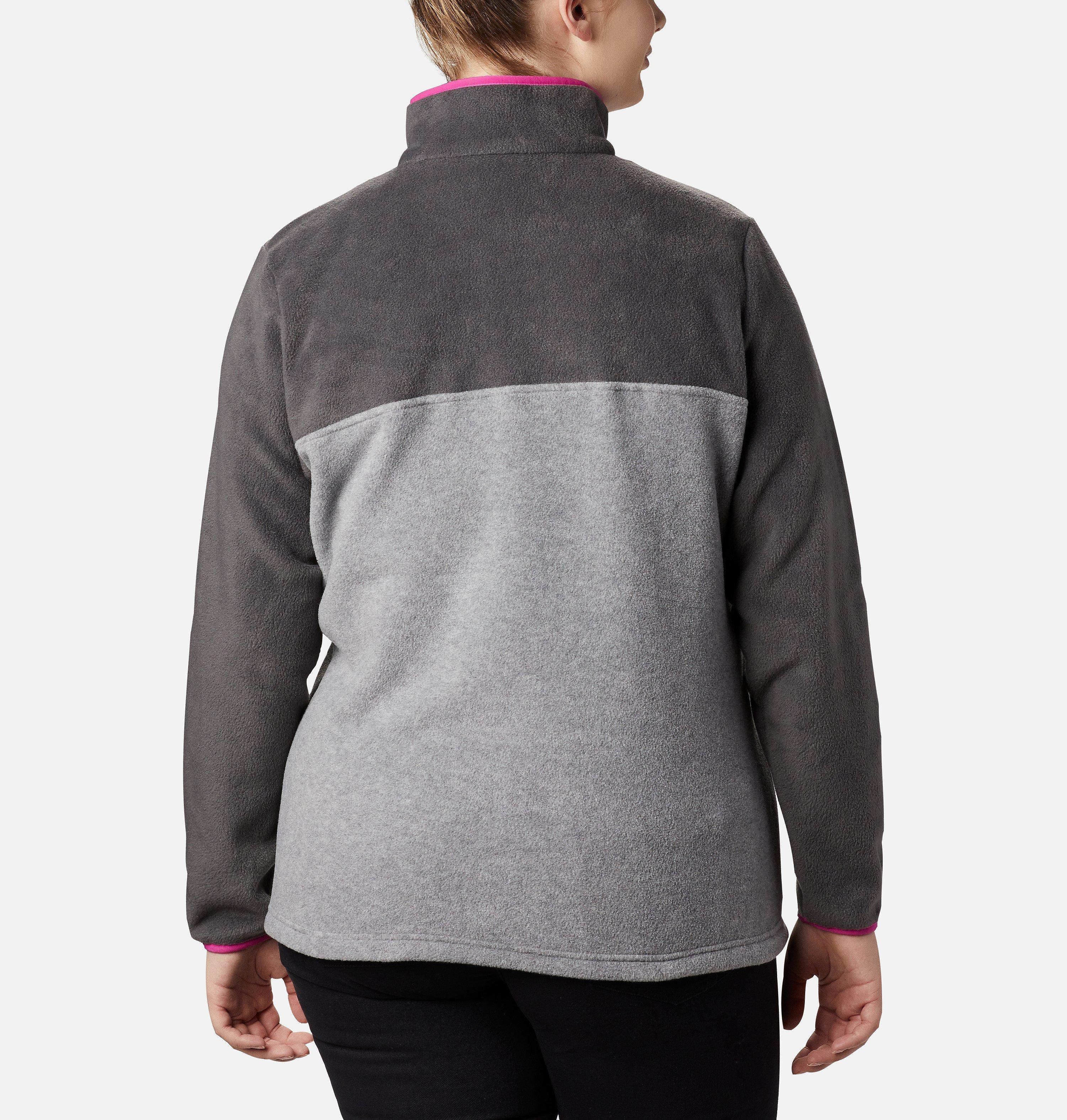 Women's Benton Springs Half Snap Fleece Pullover - Plus Size 2