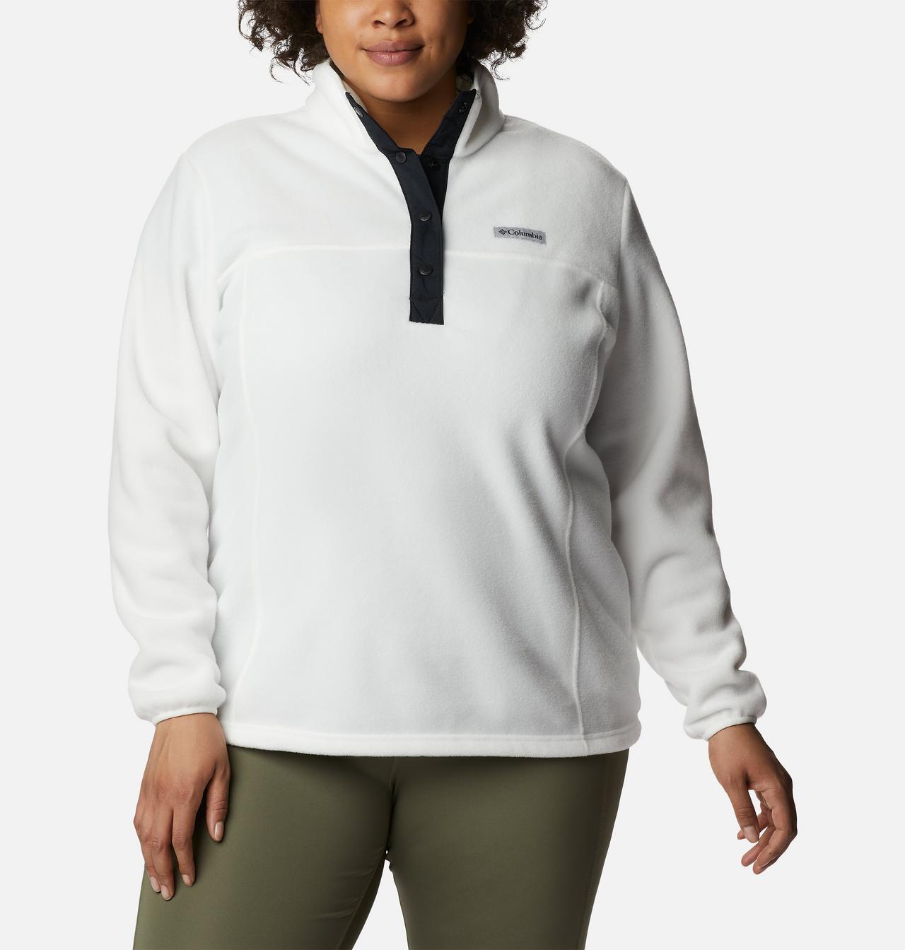 Women's Benton Springs™ Half Snap Fleece Pullover - Plus Size 1