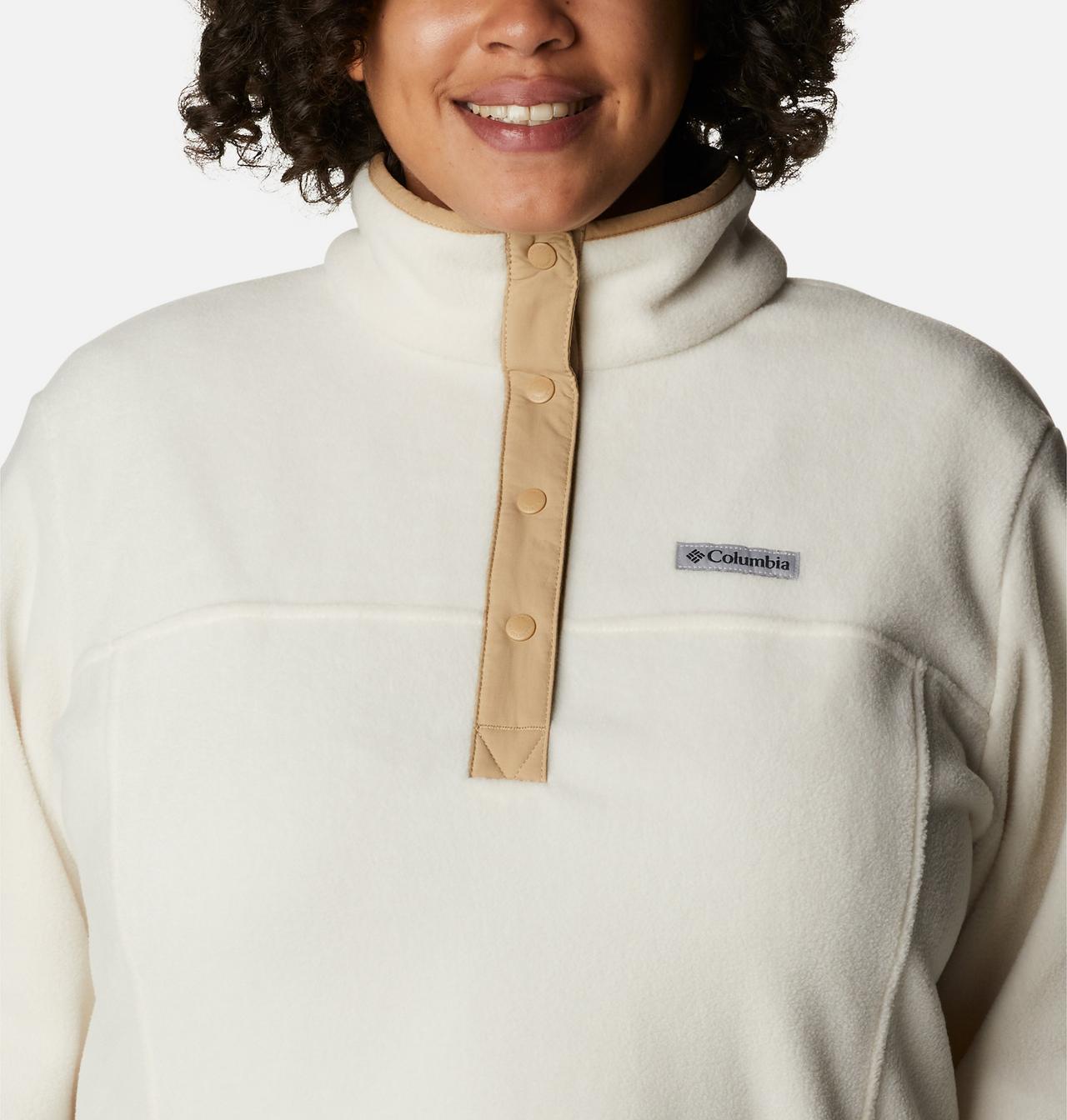 Women's Benton Springs™ Half Snap Fleece Pullover - Plus Size 4