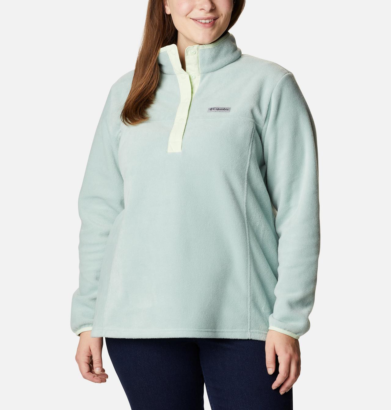 Women's Benton Springs™ Half Snap Fleece Pullover - Plus Size 1
