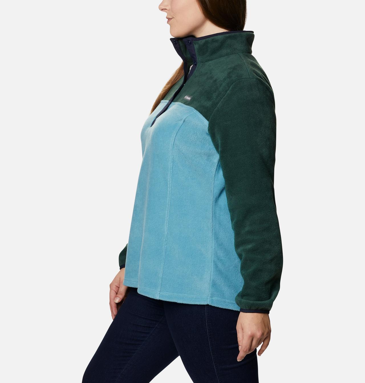 Women's Benton Springs™ Half Snap Fleece Pullover - Plus Size 3