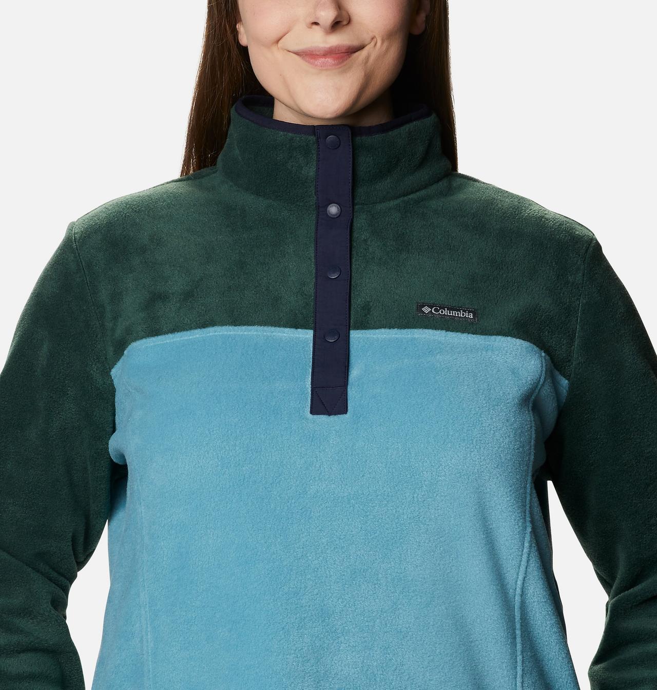 Women's Benton Springs™ Half Snap Fleece Pullover - Plus Size 4