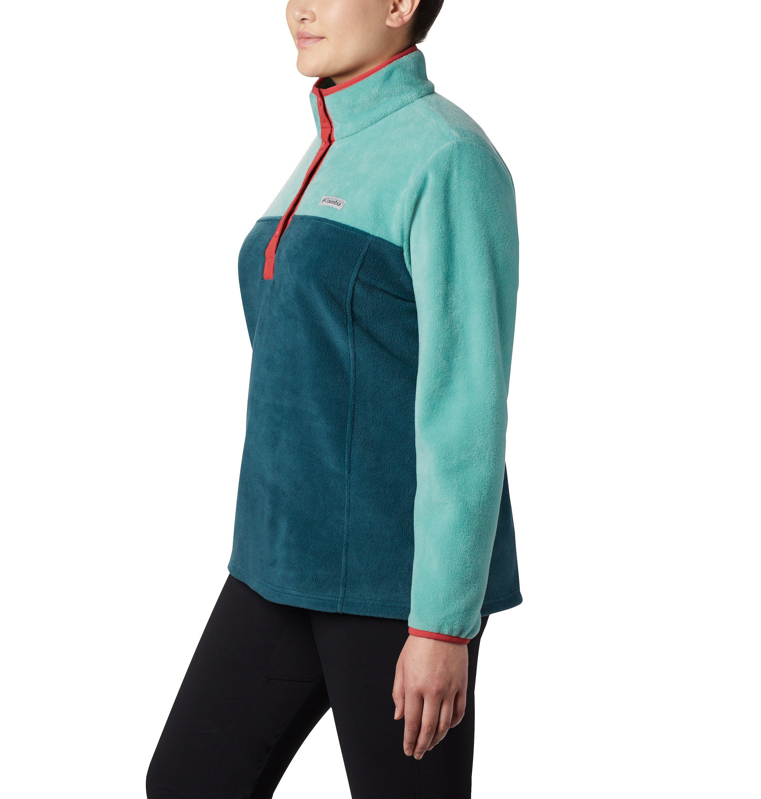 Women's Benton Springs Half Snap Fleece Pullover - Plus Size 3