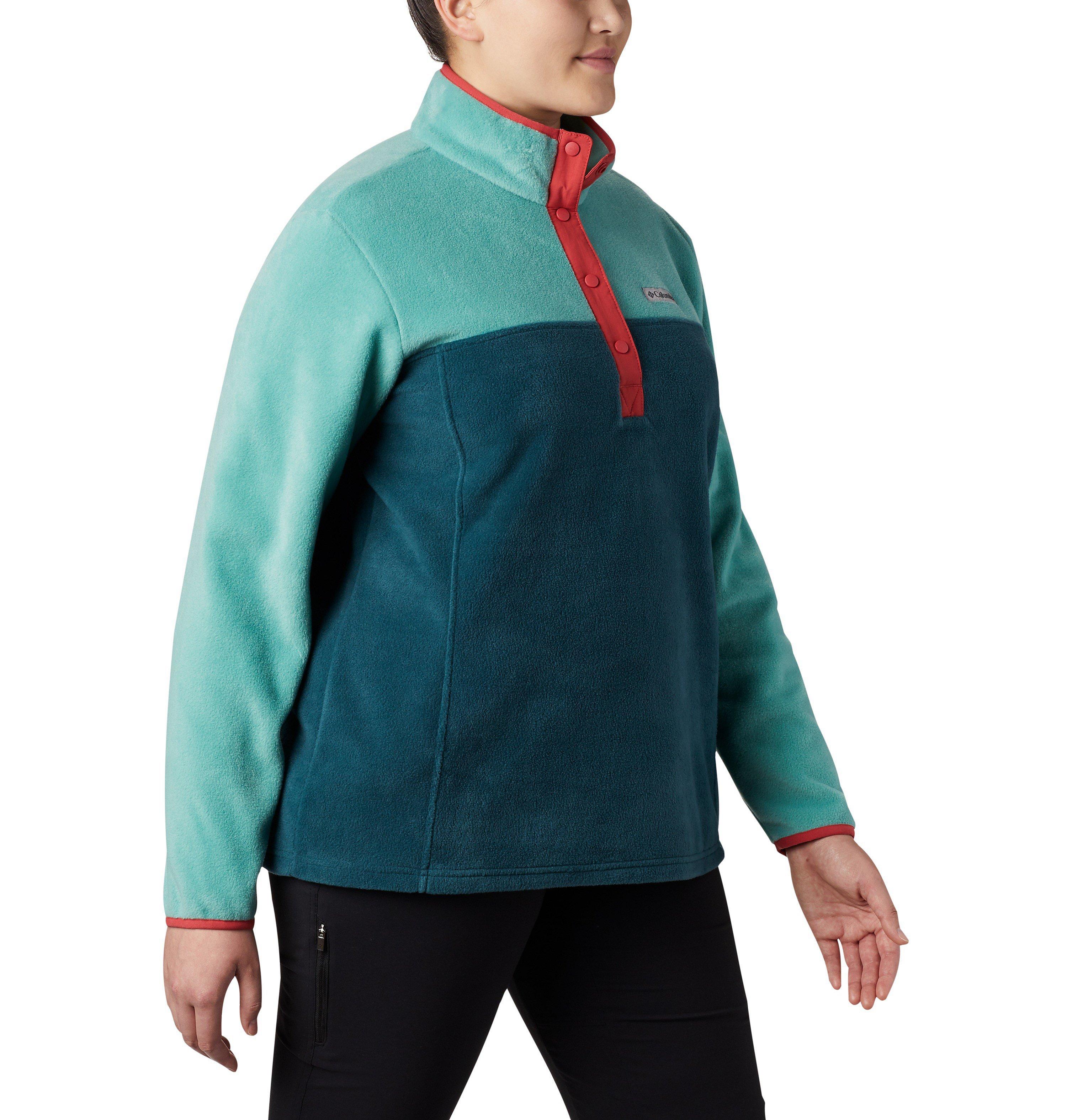 Women's Benton Springs Half Snap Fleece Pullover - Plus Size 5