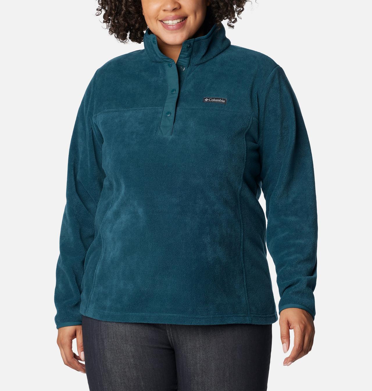 Women's Benton Springs™ Half Snap Fleece Pullover - Plus Size 1
