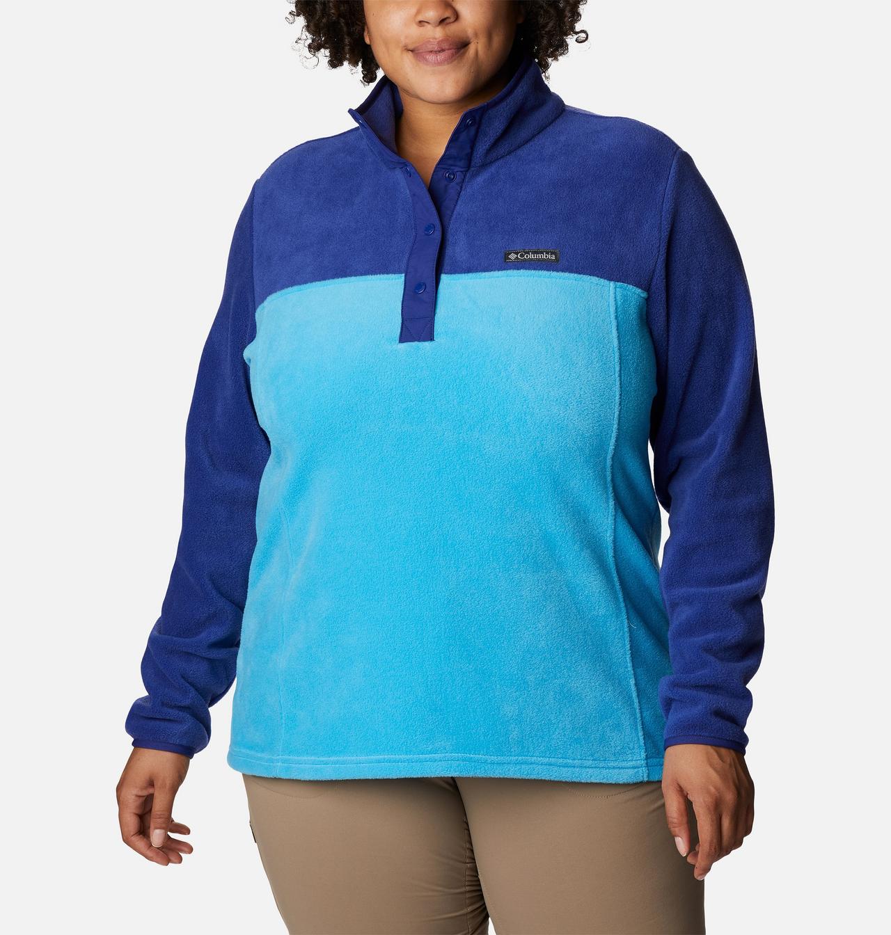 Women's Benton Springs™ Half Snap Fleece Pullover - Plus Size 1