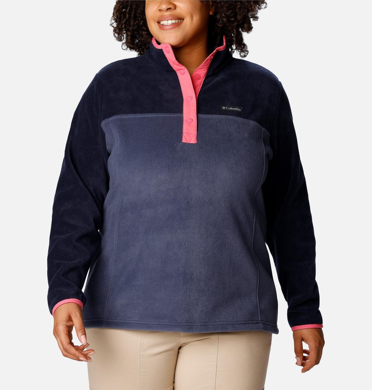 Women's Benton Springs™ Half Snap Fleece Pullover - Plus Size 1
