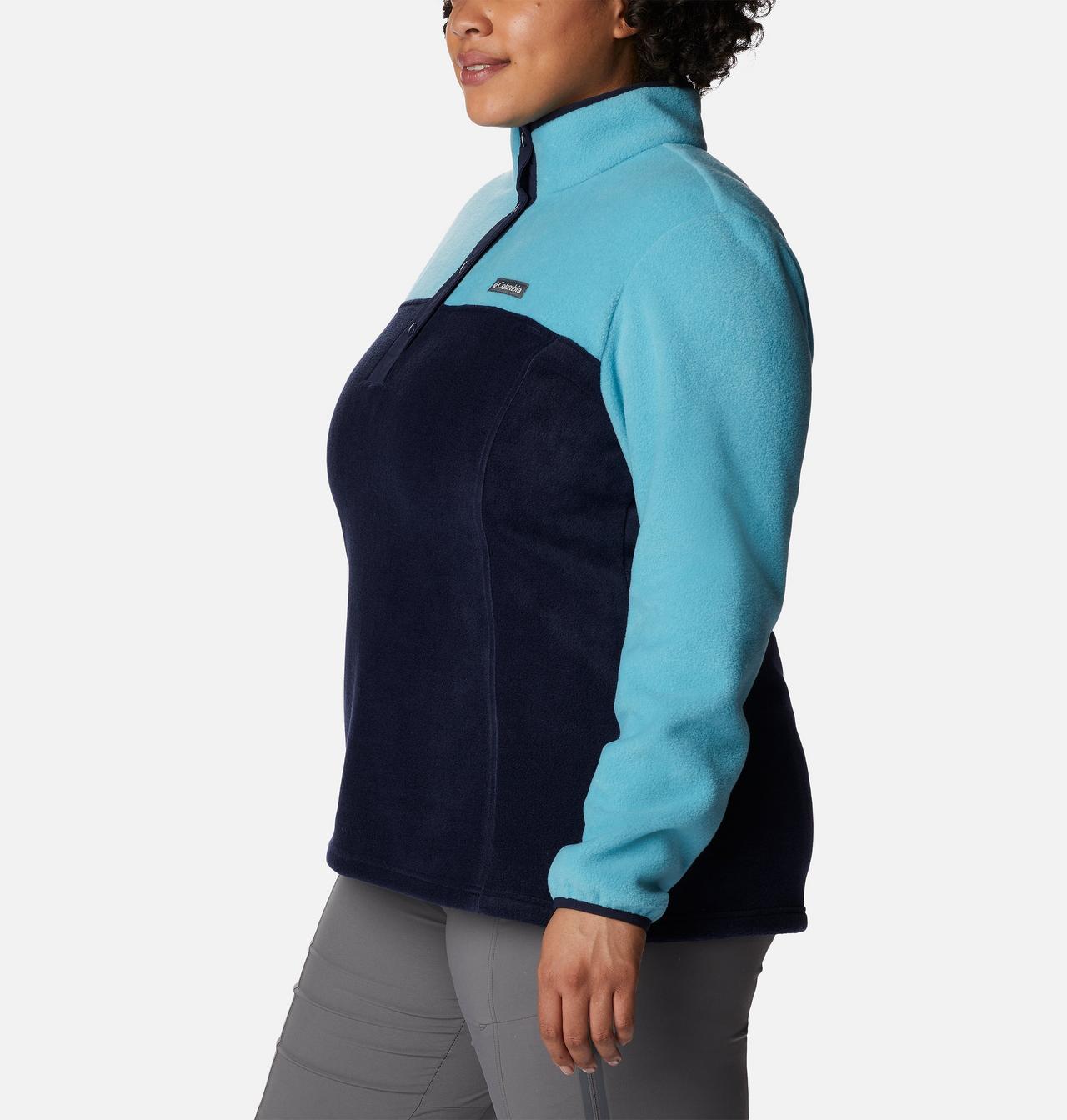 Women's Benton Springs™ Half Snap Fleece Pullover - Plus Size 3