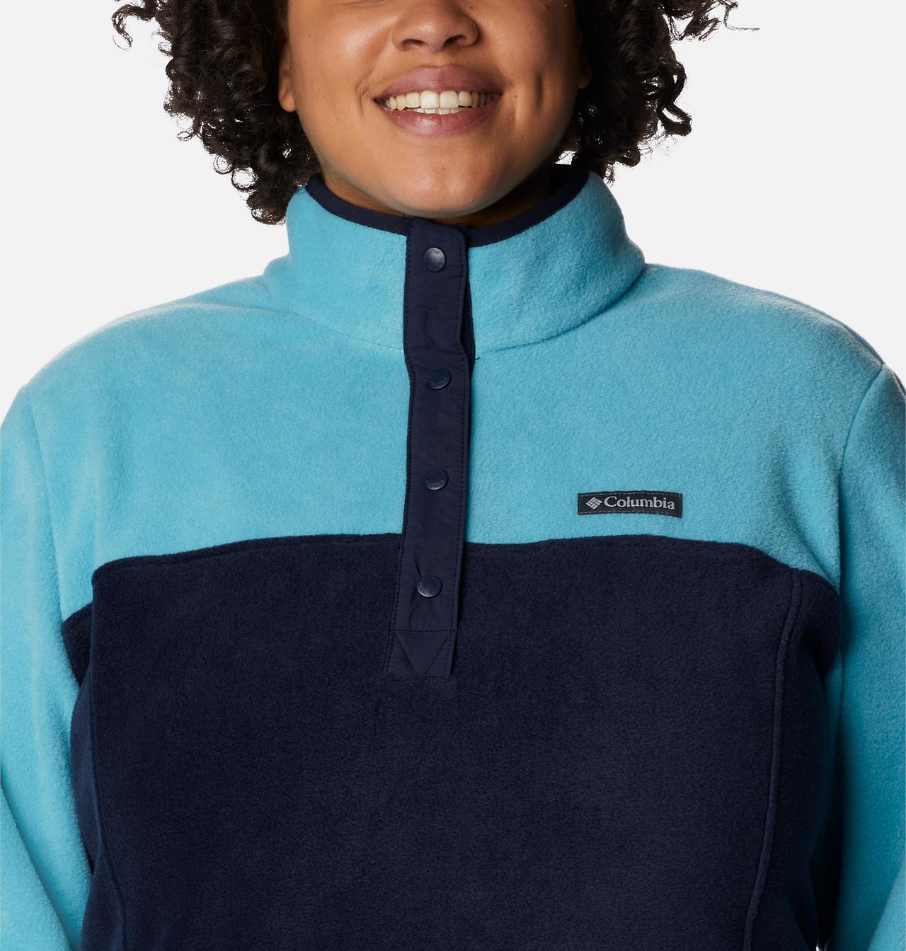 Women's Benton Springs™ Half Snap Fleece Pullover - Plus Size 4