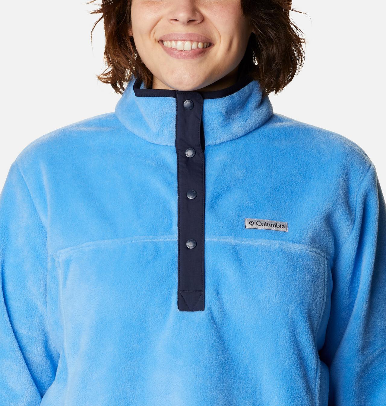 Women's Benton Springs™ Half Snap Fleece Pullover - Plus Size 4