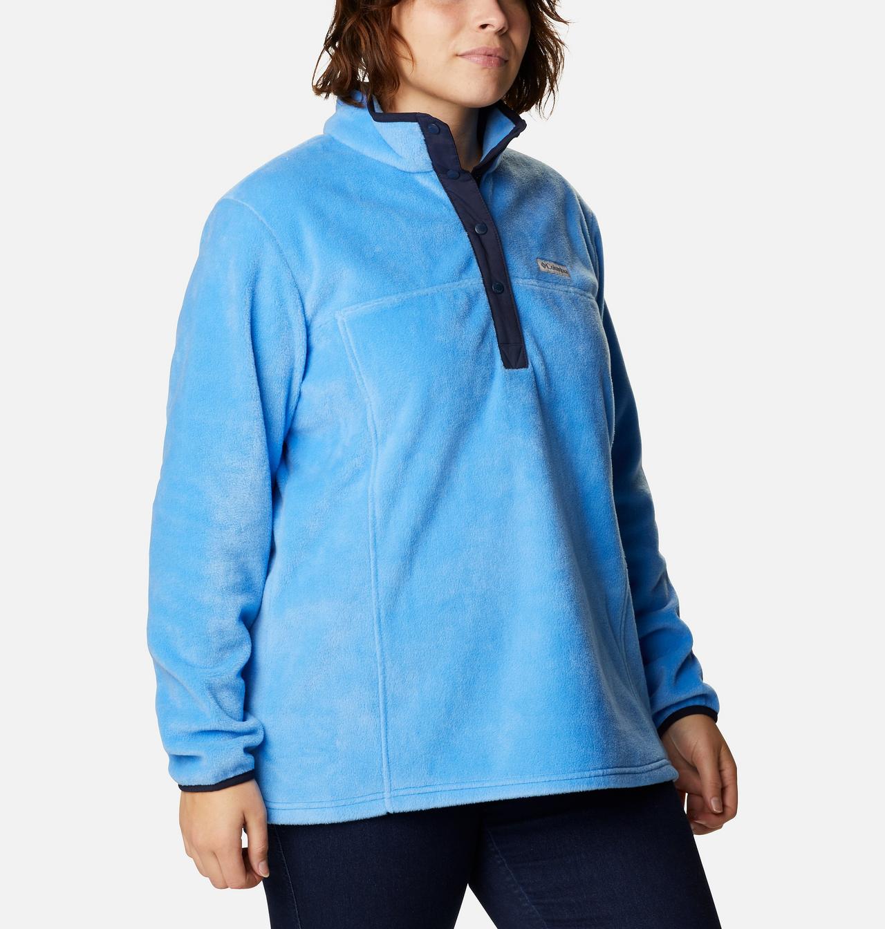 Women's Benton Springs™ Half Snap Fleece Pullover - Plus Size 5