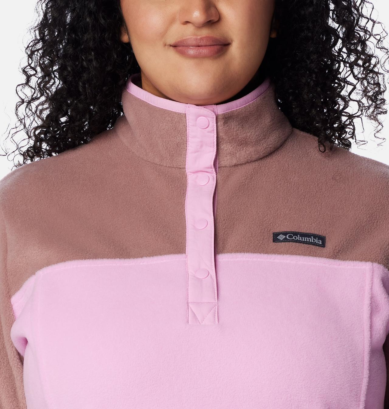 Women's Benton Springs™ Half Snap Fleece Pullover - Plus Size 4