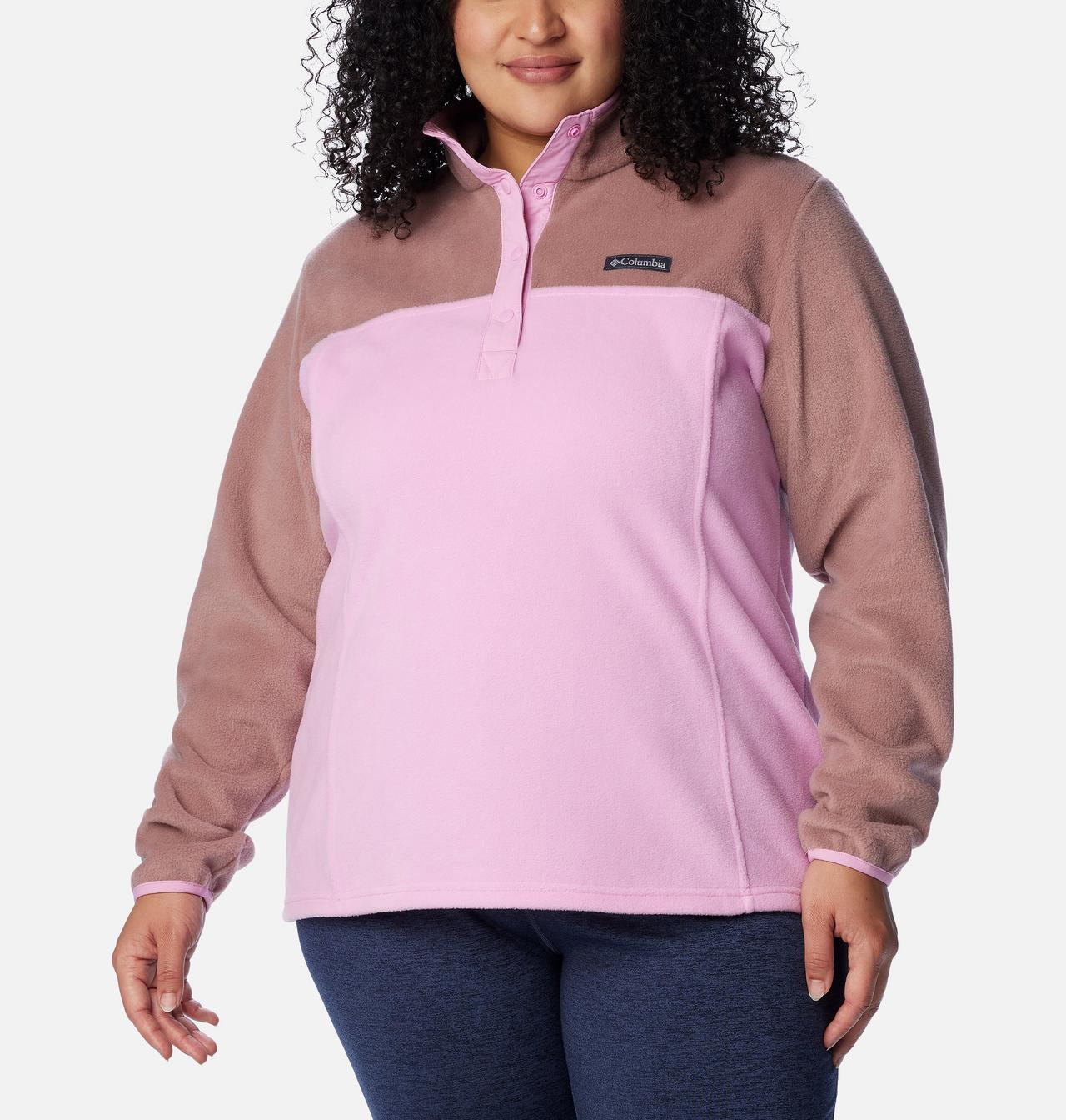 Women's Benton Springs™ Half Snap Fleece Pullover - Plus Size 1