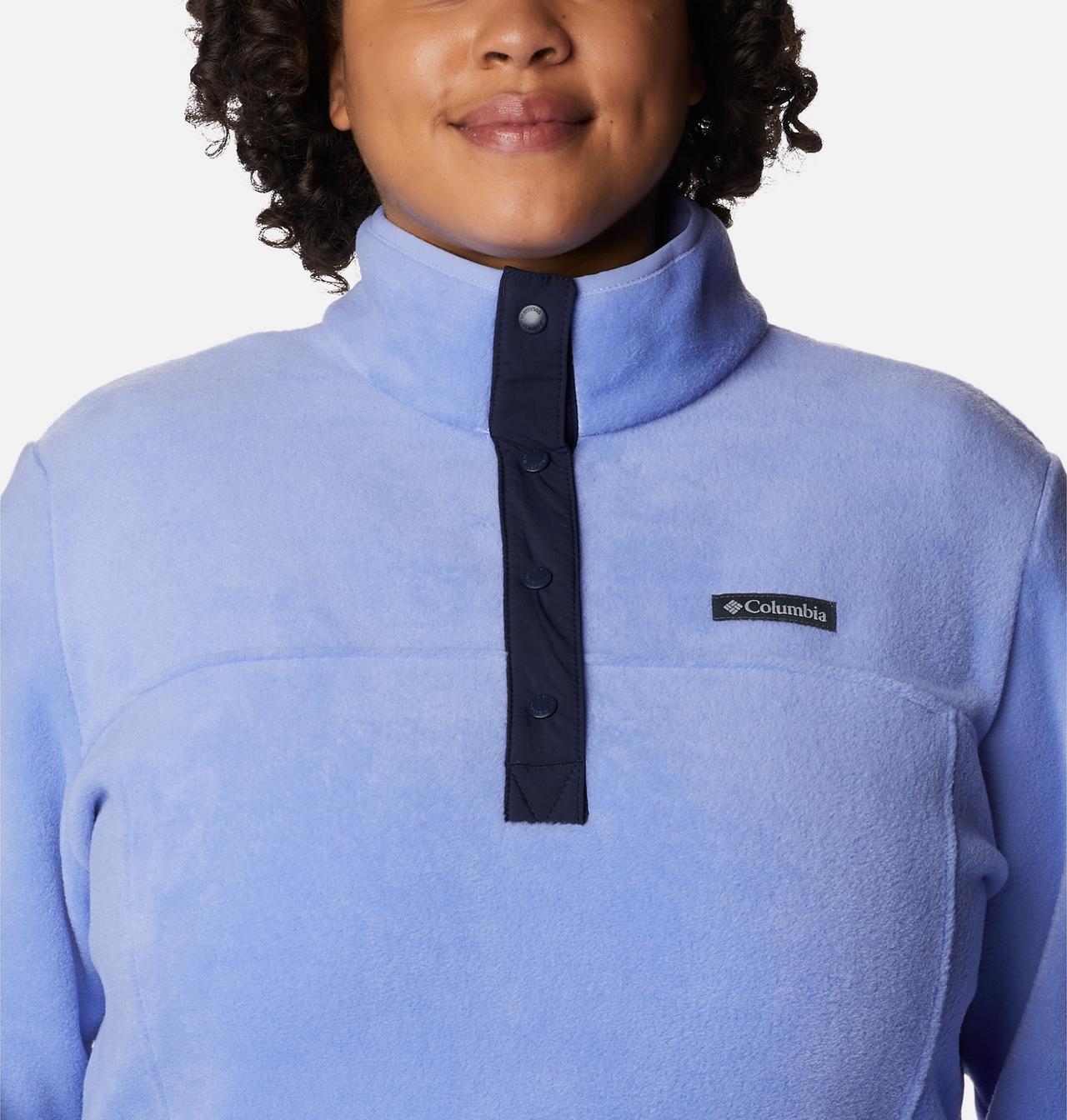 Women's Benton Springs™ Half Snap Fleece Pullover - Plus Size 4