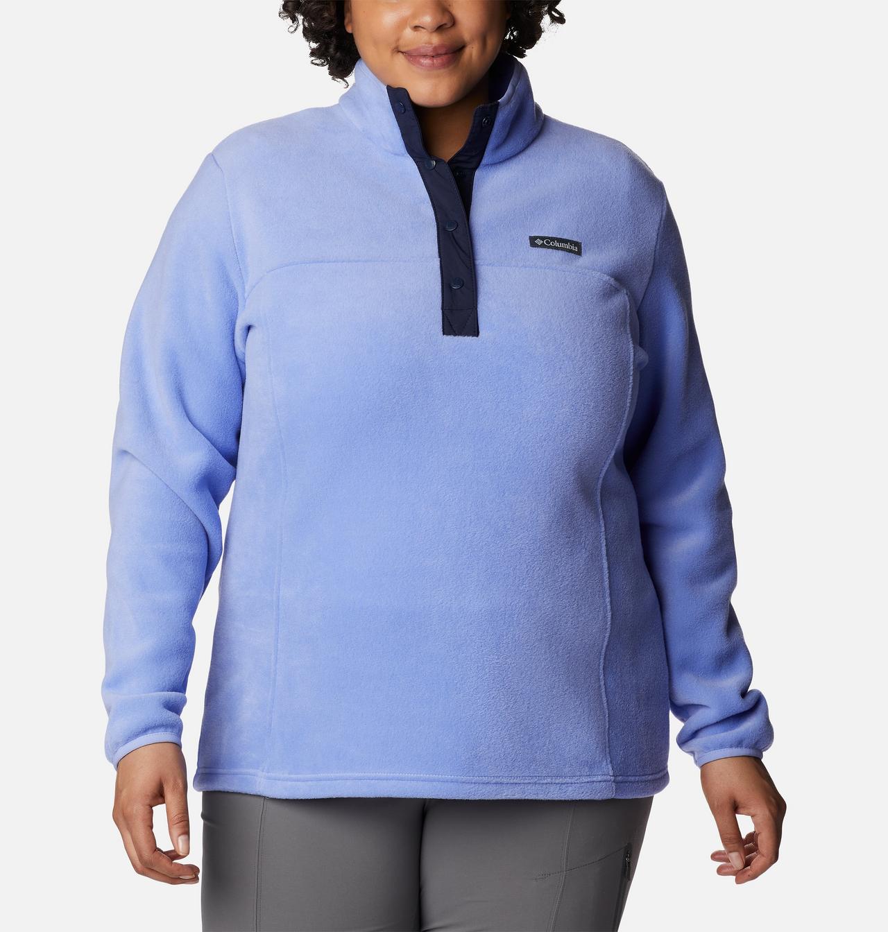 Women's Benton Springs™ Half Snap Fleece Pullover - Plus Size 1