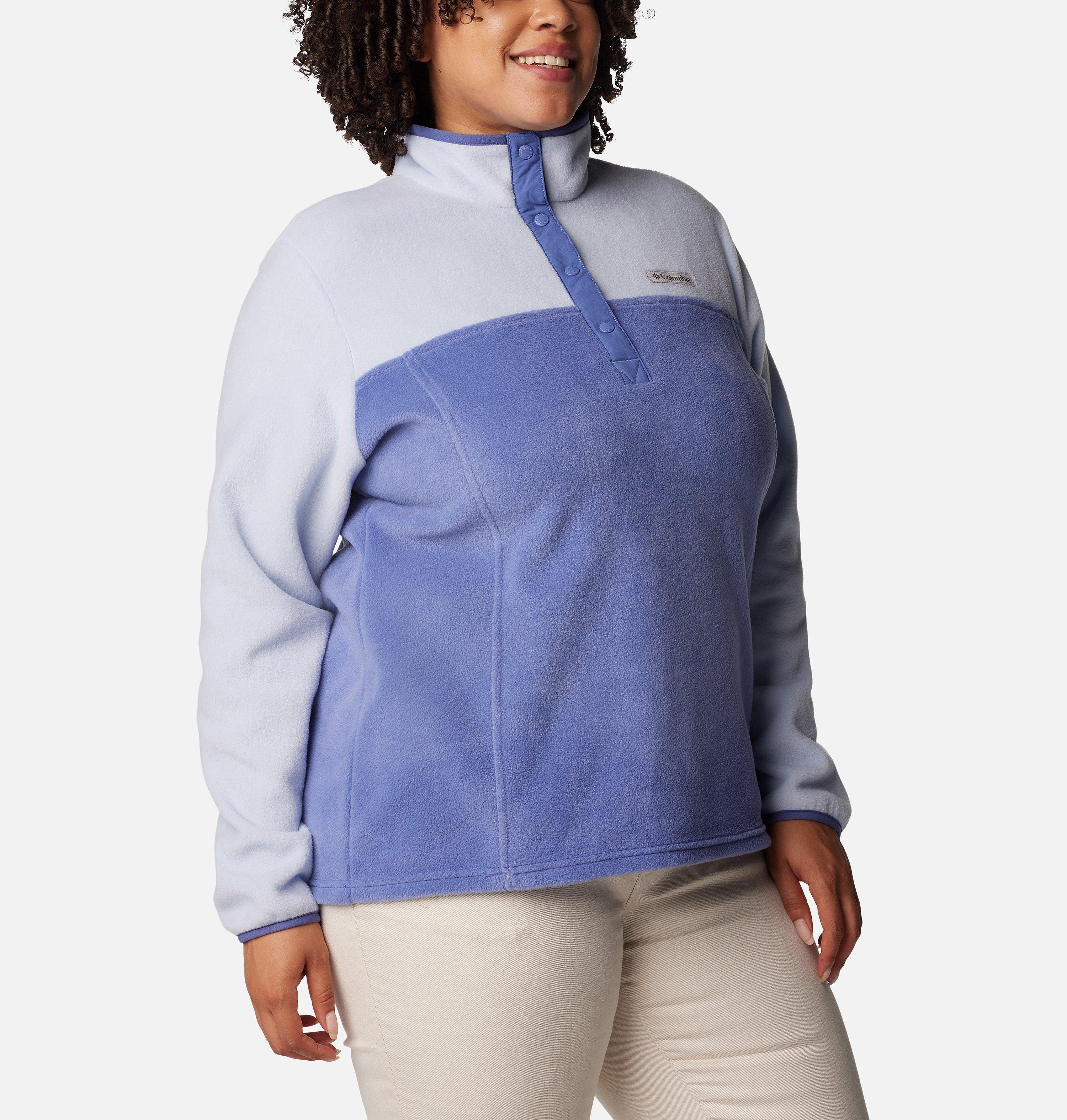 Women's Benton Springs Half Snap Fleece Pullover - Plus Size 5