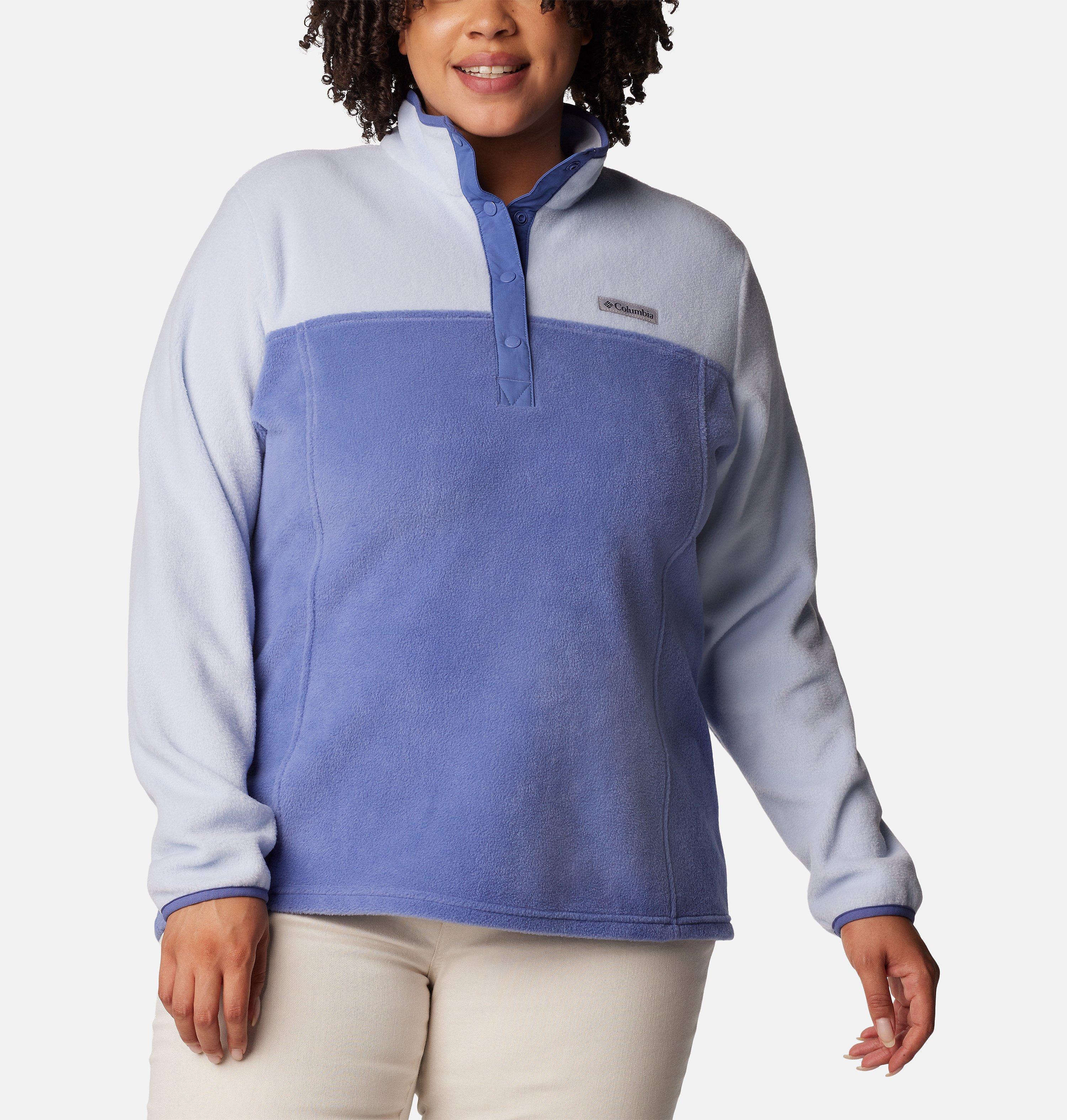 Women's Benton Springs Half Snap Fleece Pullover - Plus Size 1
