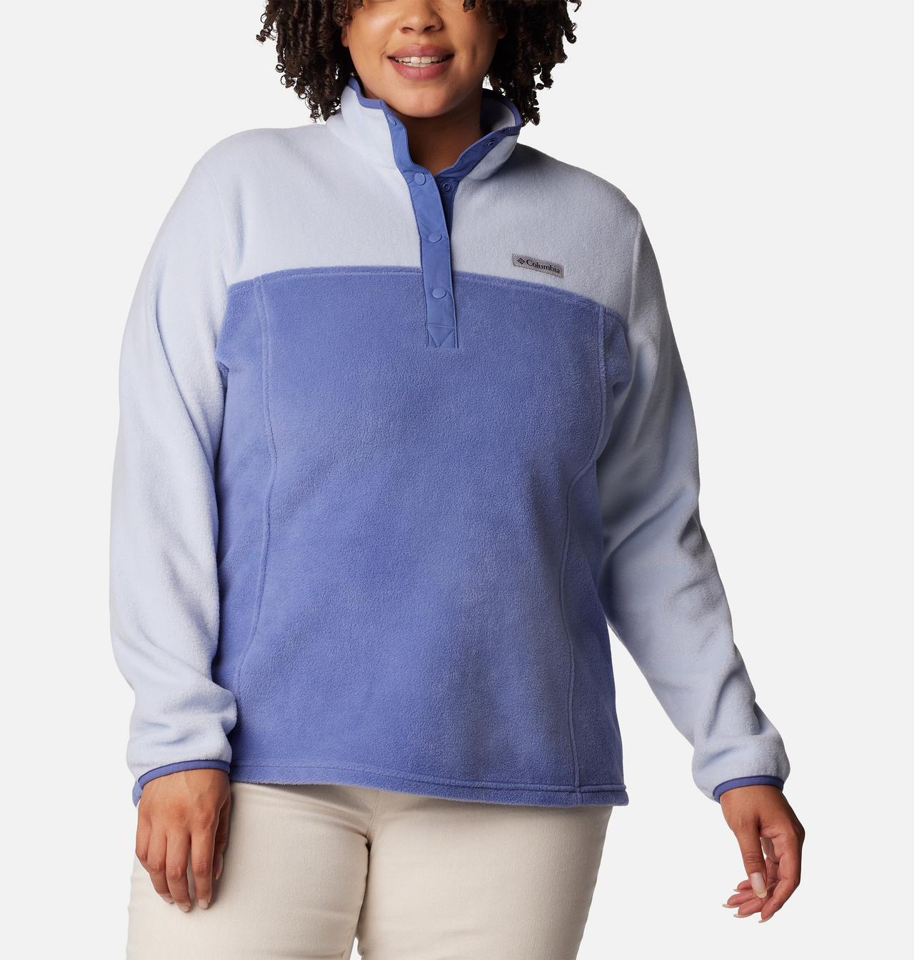 Women's Benton Springs™ Half Snap Fleece Pullover - Plus Size 1