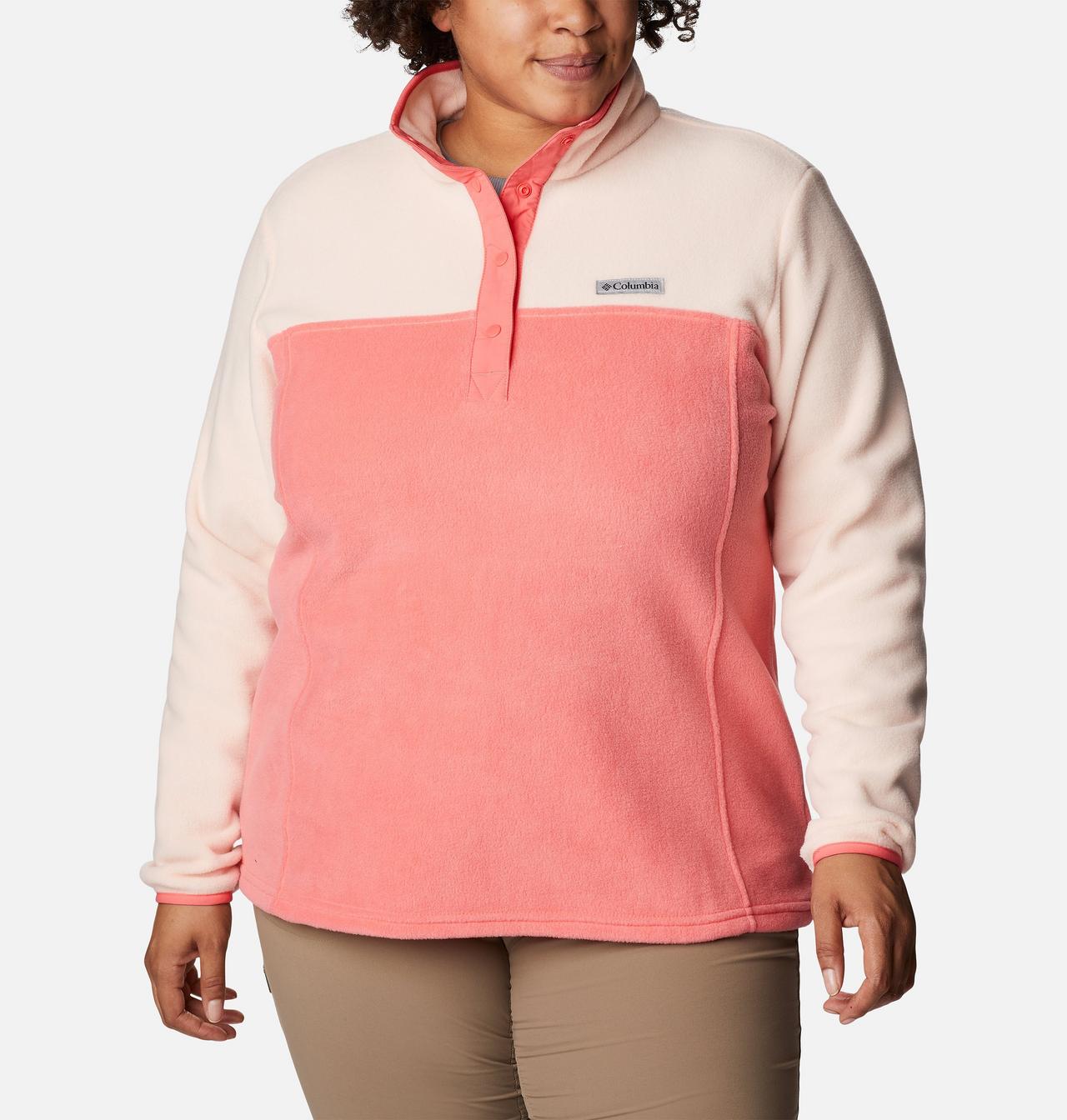Women's Benton Springs™ Half Snap Fleece Pullover - Plus Size 1