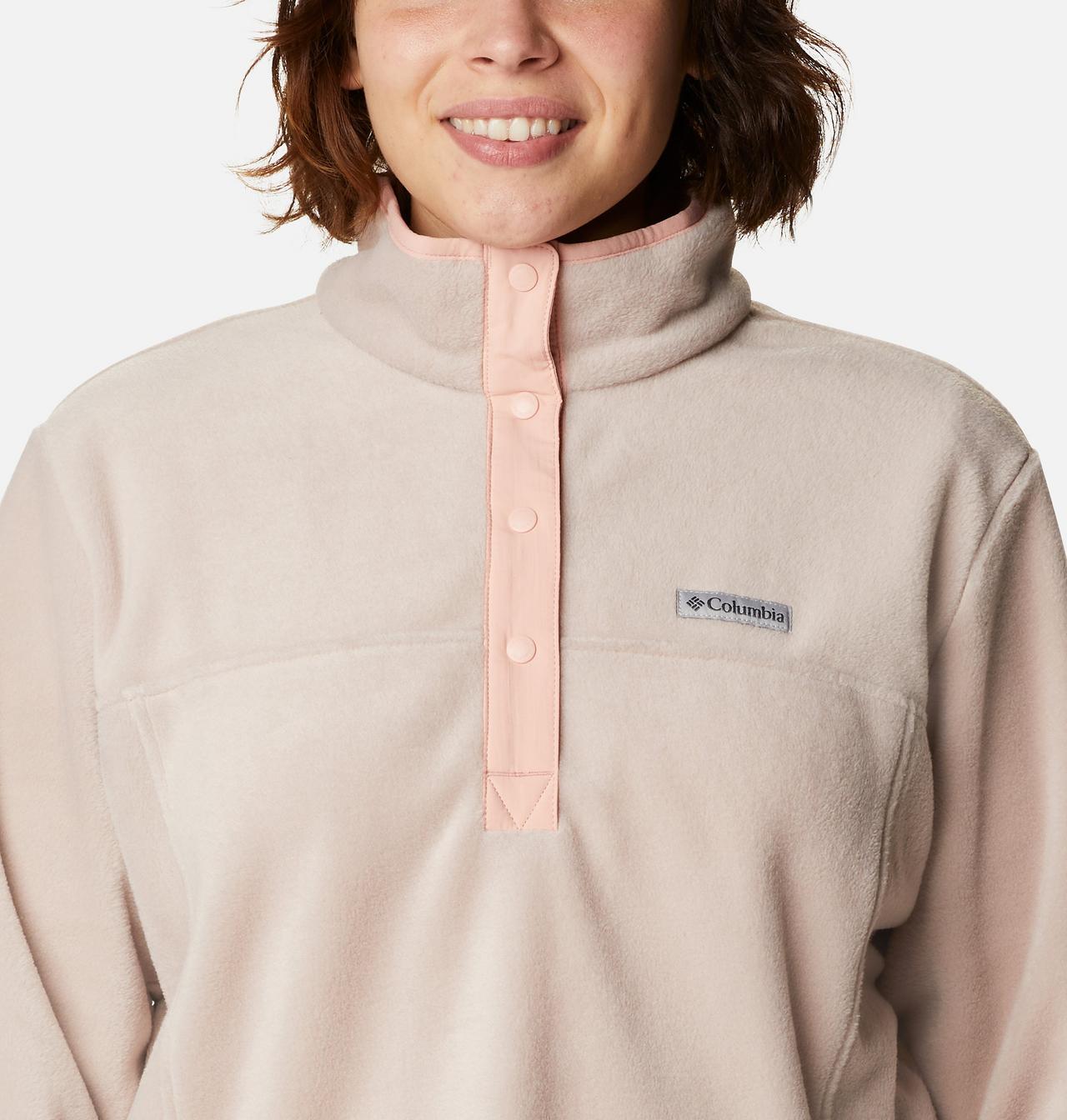Women's Benton Springs™ Half Snap Fleece Pullover - Plus Size 4