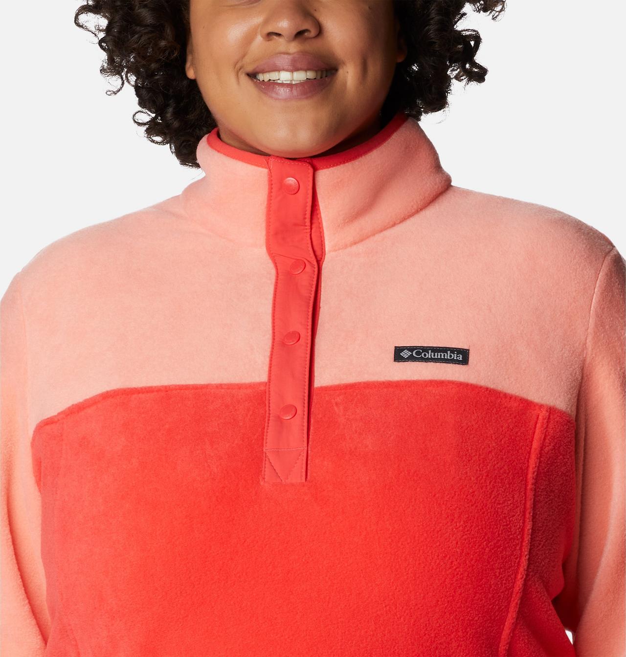 Women's Benton Springs™ Half Snap Fleece Pullover - Plus Size 4