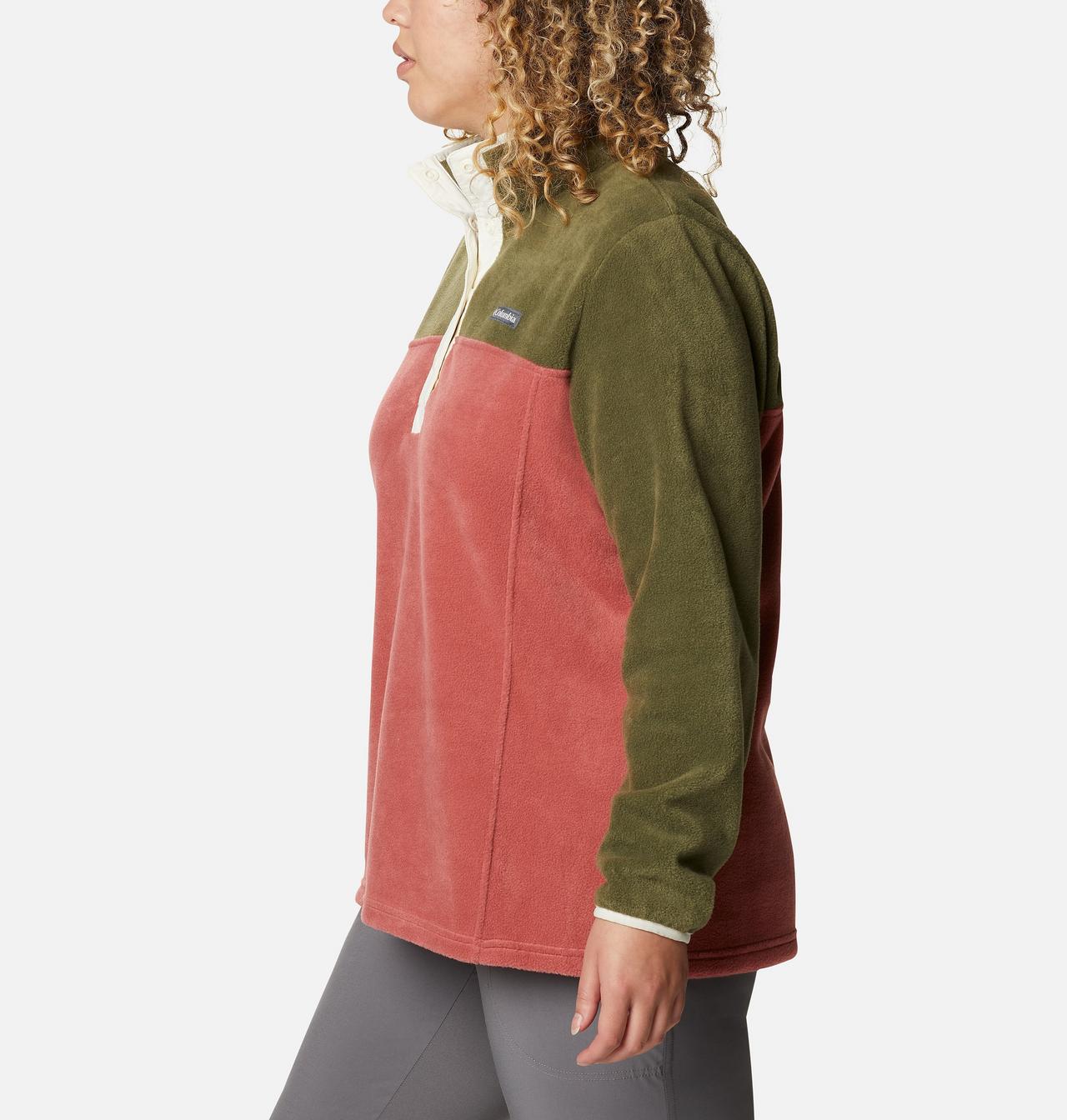 Women's Benton Springs™ Half Snap Fleece Pullover - Plus Size 3