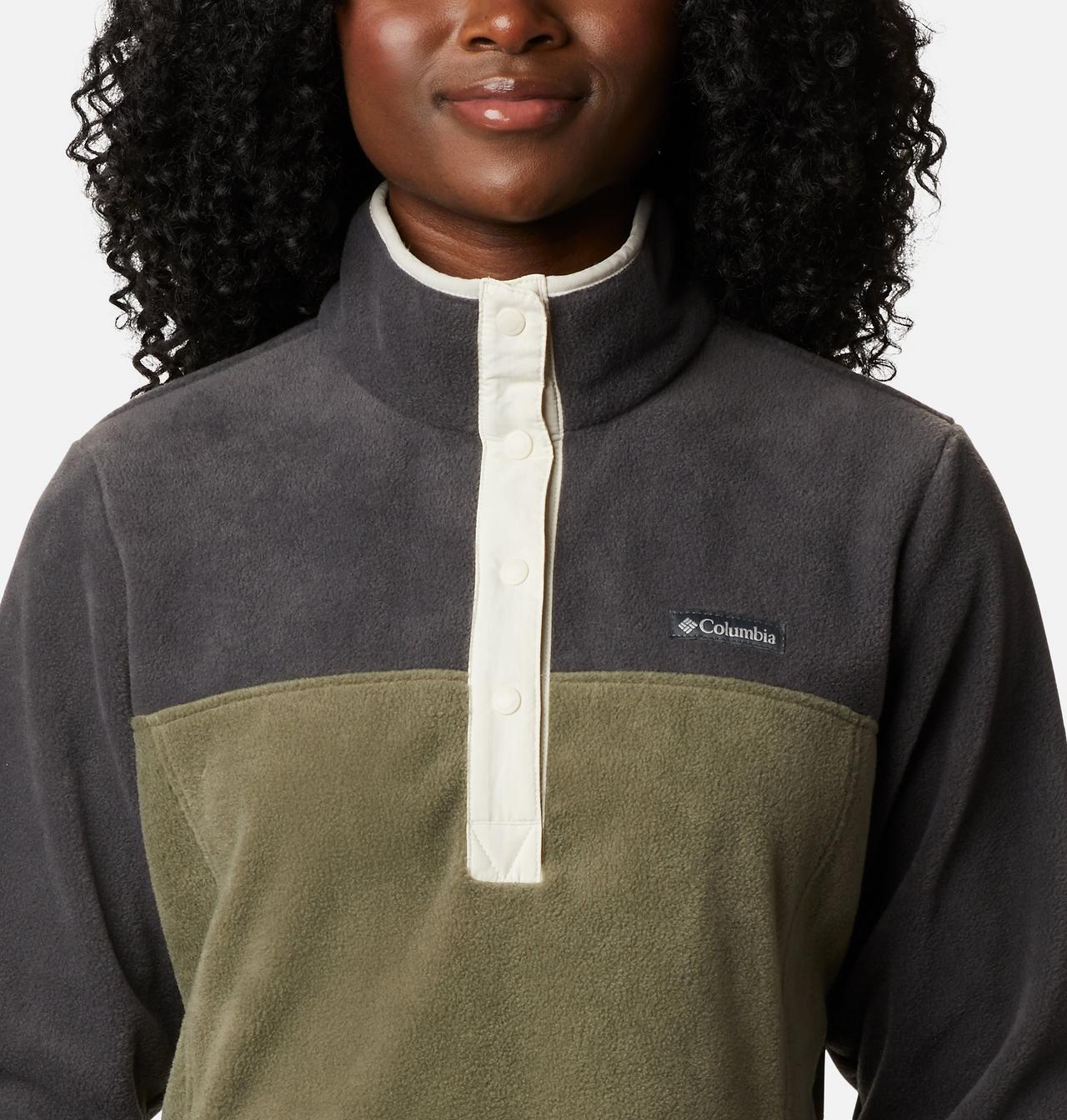 Women's Benton Springs™ Half Snap Fleece Pullover - Petite 4