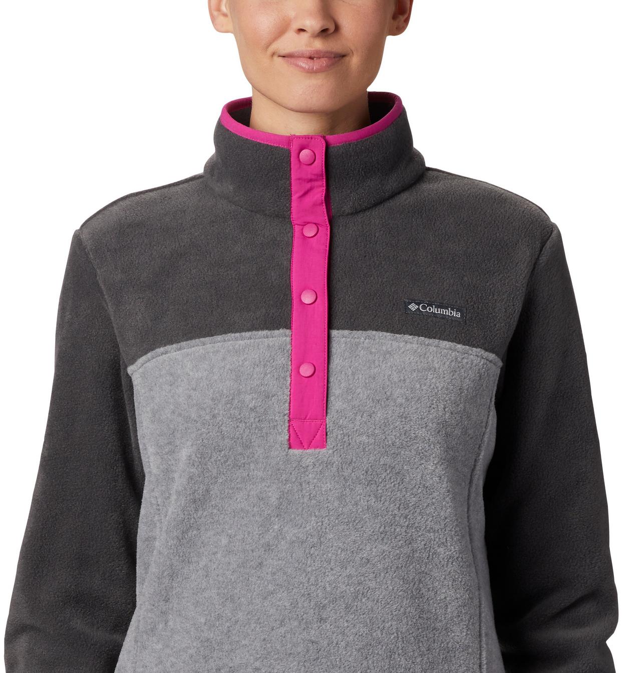 Women's Benton Springs™ Half Snap Fleece Pullover - Petite 4