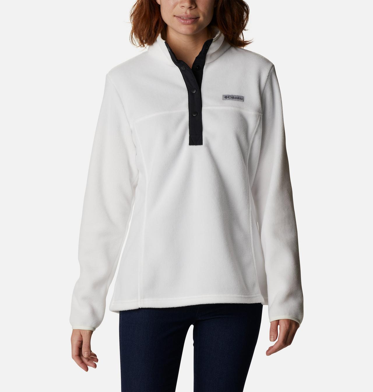 Women's Benton Springs™ Half Snap Fleece Pullover - Petite 1