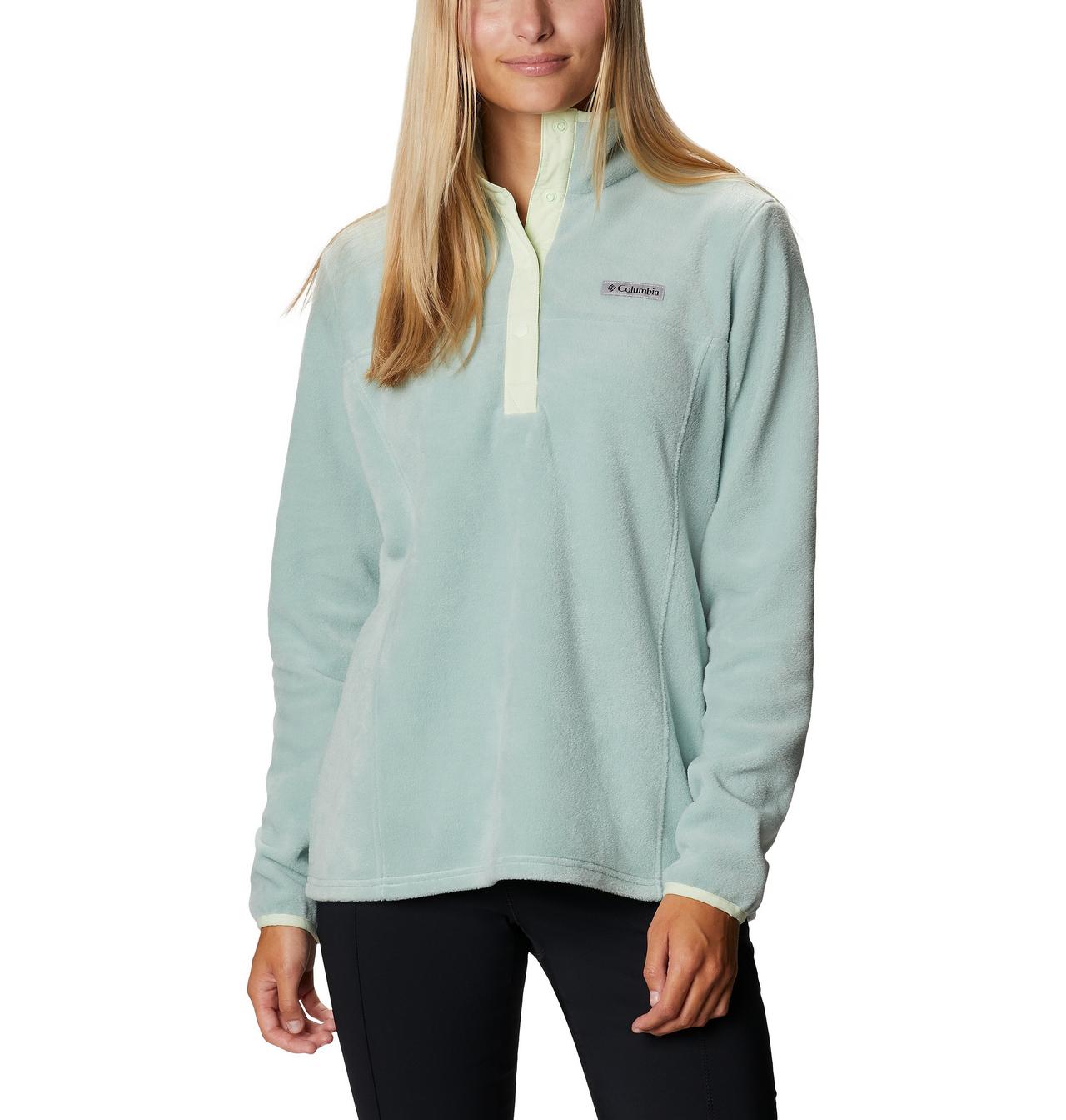 Women's Benton Springs™ Half Snap Fleece Pullover - Petite 1