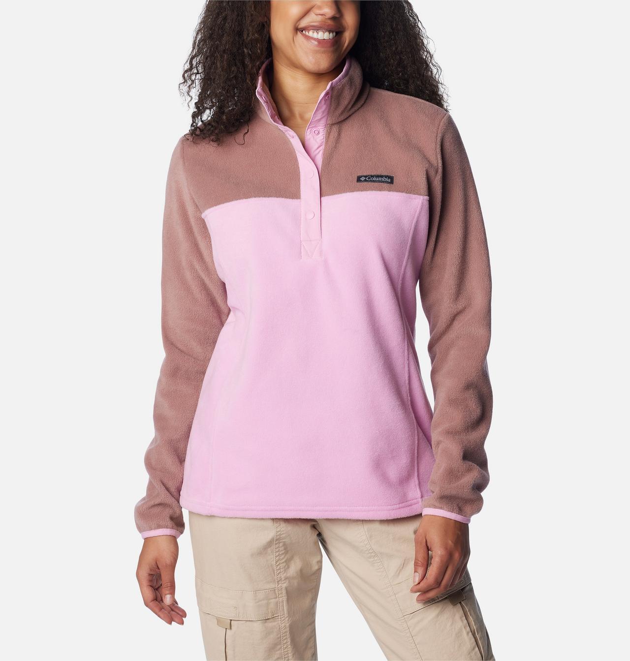 Women's Benton Springs™ Half Snap Fleece Pullover - Petite 1