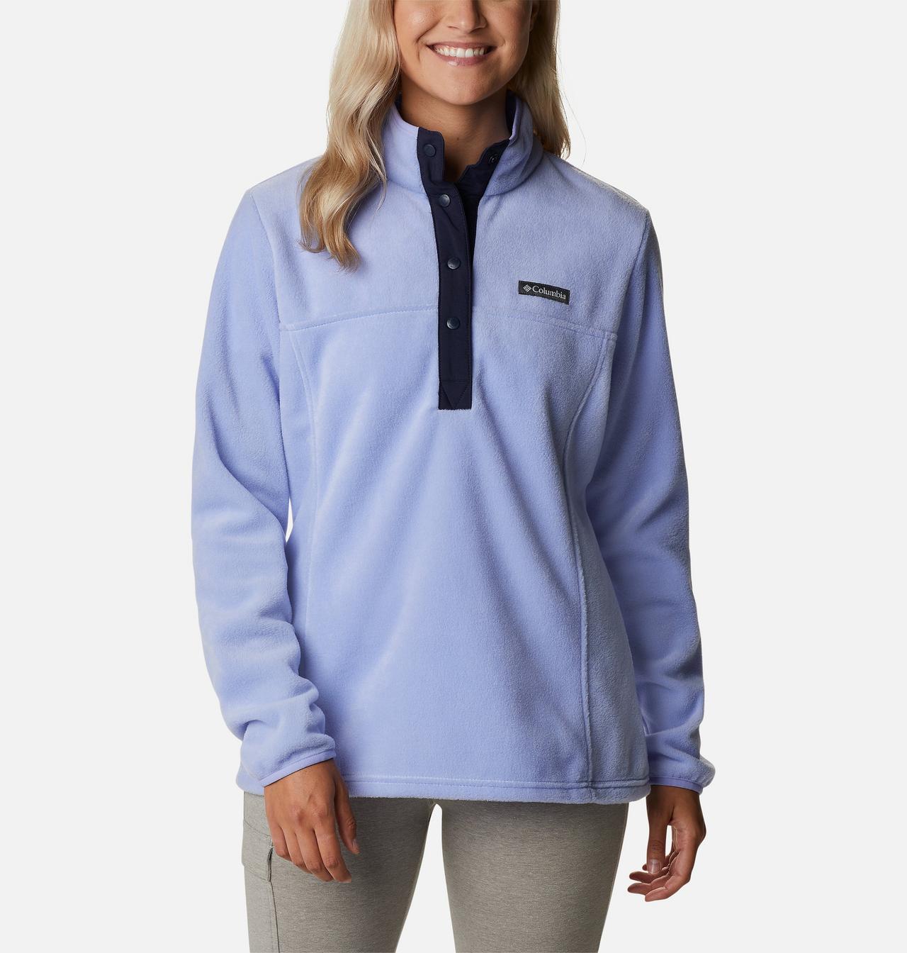 Women's Benton Springs™ Half Snap Fleece Pullover - Petite 1