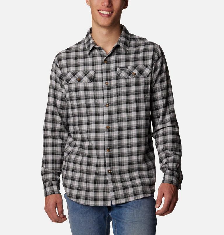 Flare Gun Stretch Flanell-Hemd f&uuml;r M&auml;nner, Color: Columbia Grey Gradient Check, image 1