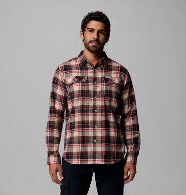 Chemise Flanelle Extensible Flare Gun Homme, Color: Ancient Fossil, Dispersed Plaid, image 17